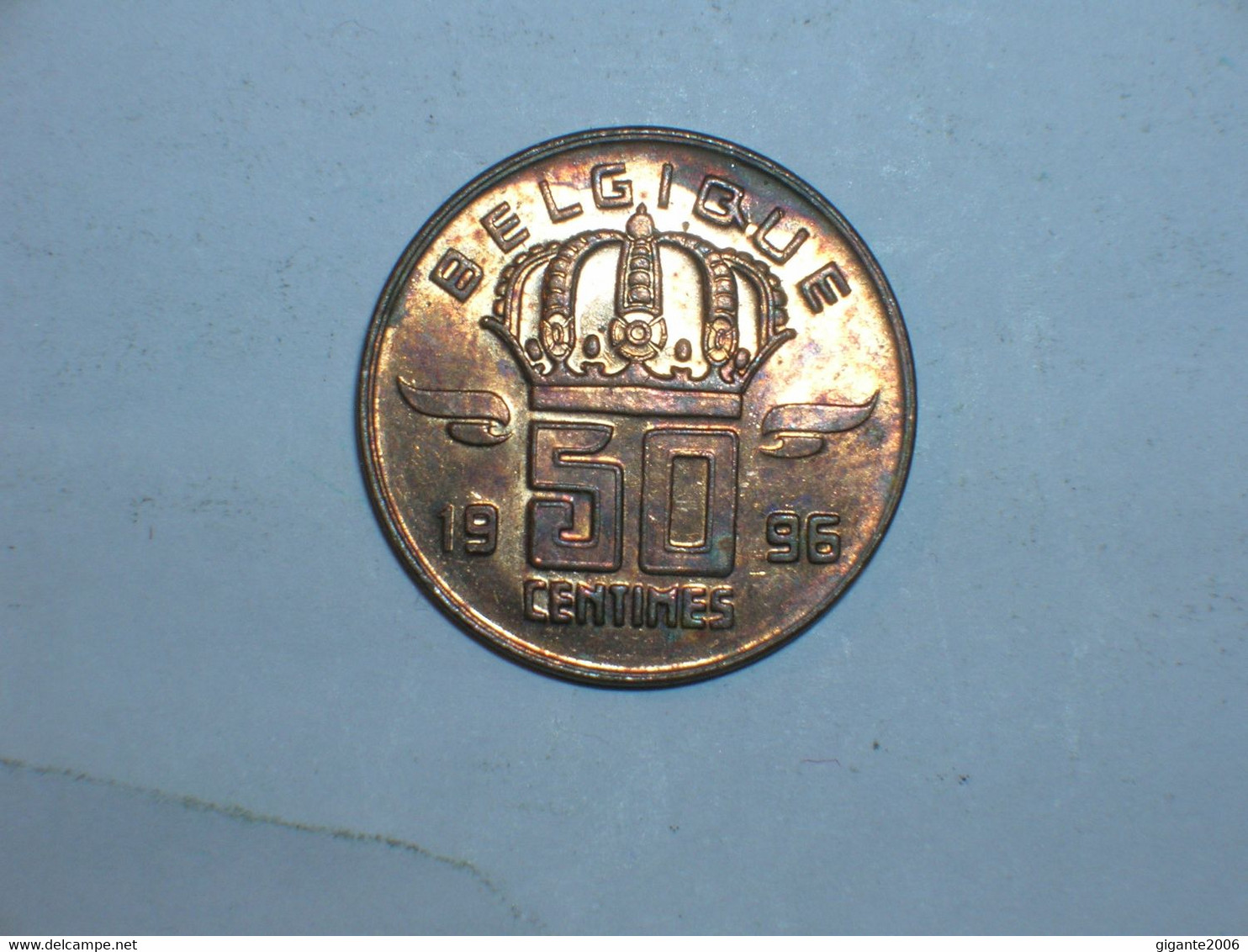 BELGICA 50 CENTIMOS 1996 FR (9578) - 50 Centimes