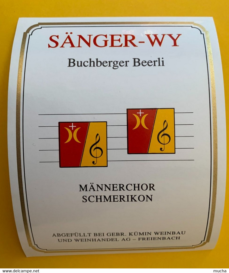 18949 - Sänger-Wy Buchberger Beerli Männerchor Schmerikon - Muziek & Instrumenten