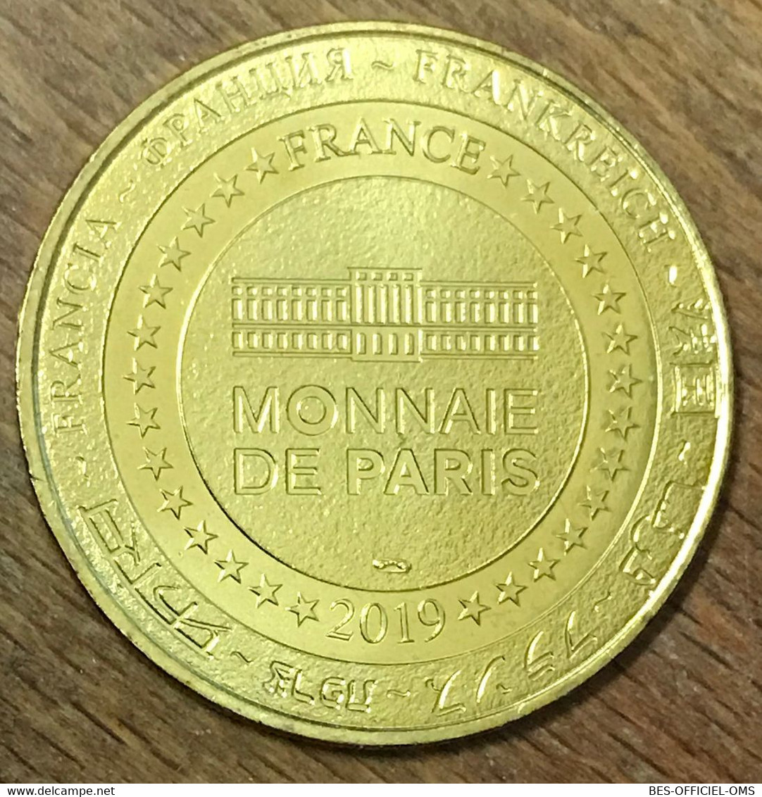 77 DISNEYLAND MINNIE LE CAROUSEL DISNEY MDP 2019 MÉDAILLE SOUVENIR MONNAIE DE PARIS JETON TOURISTIQUE MEDALS COIN TOKENS - 2019