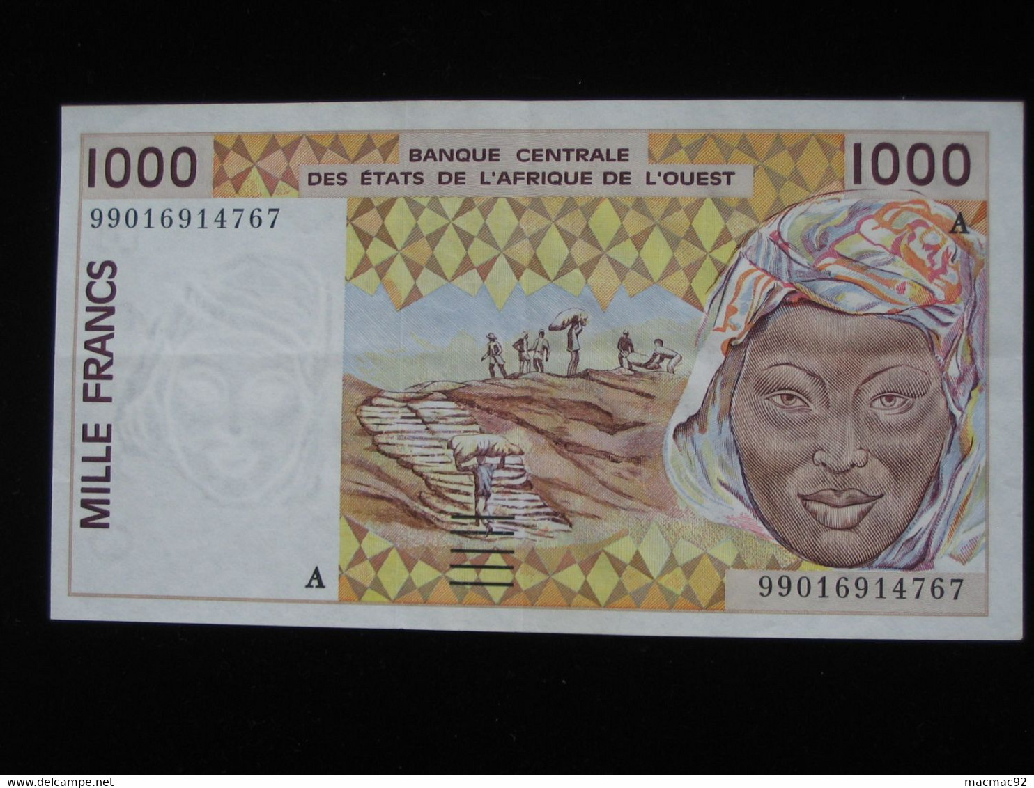 COTE D'IVOIRE - 1000 Francs 1999 A - Banque Centrale Des Etats De L'Afrique De L'Ouest  **** EN ACHAT IMMEDIAT **** - Ivoorkust