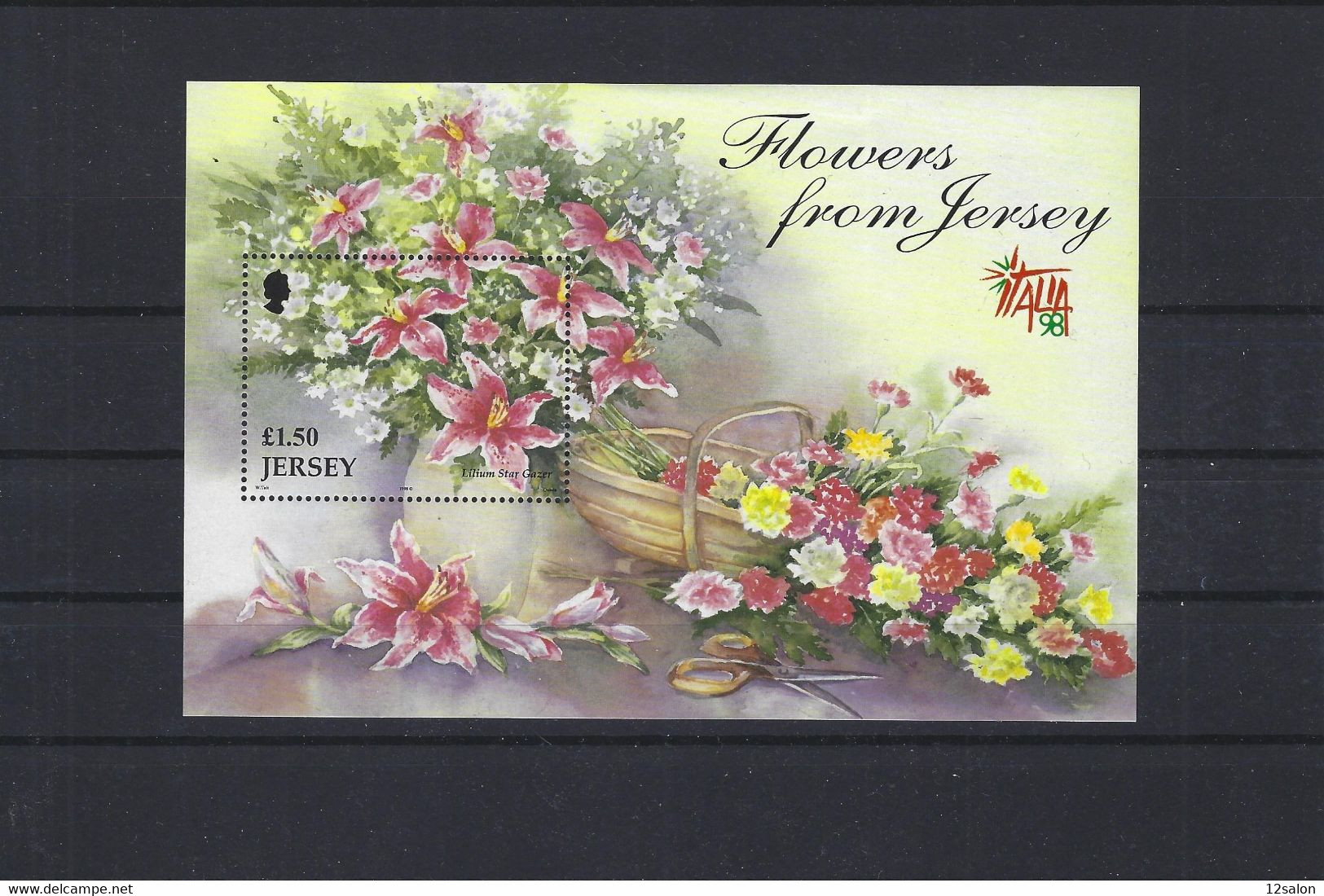 JERSEY THEME FLOWERS - Jersey