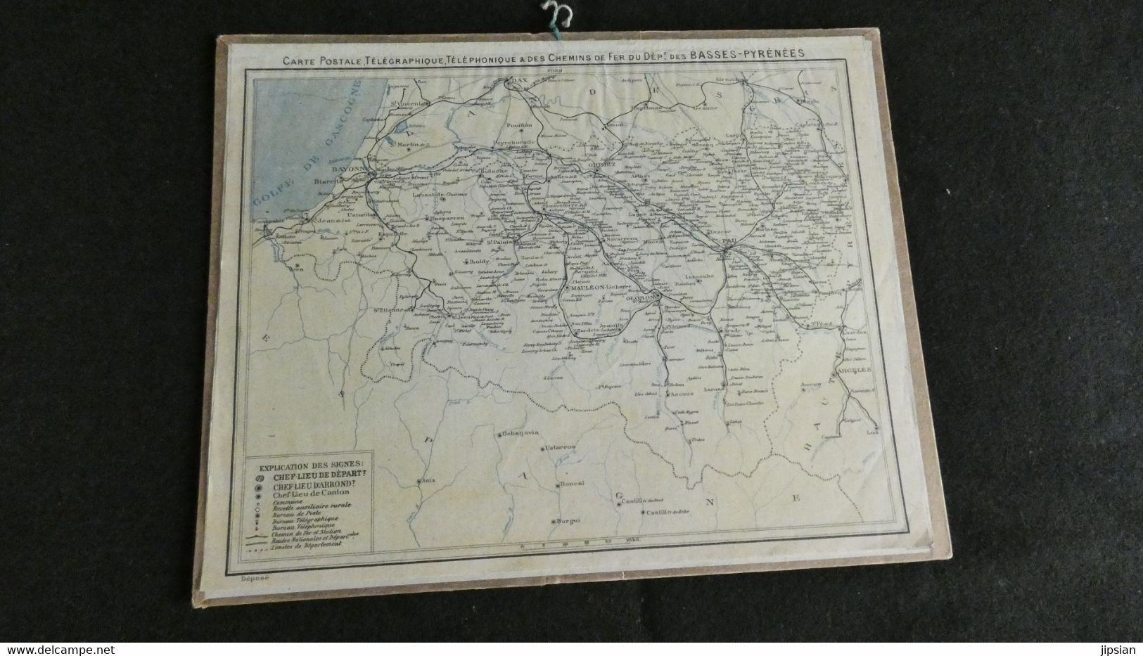 Almanach Des Postes Et Télégraphes 1919 - Etape Officier Goûtant La Soupe  - Bon état Complet- Calendrier - Groot Formaat: 1901-20