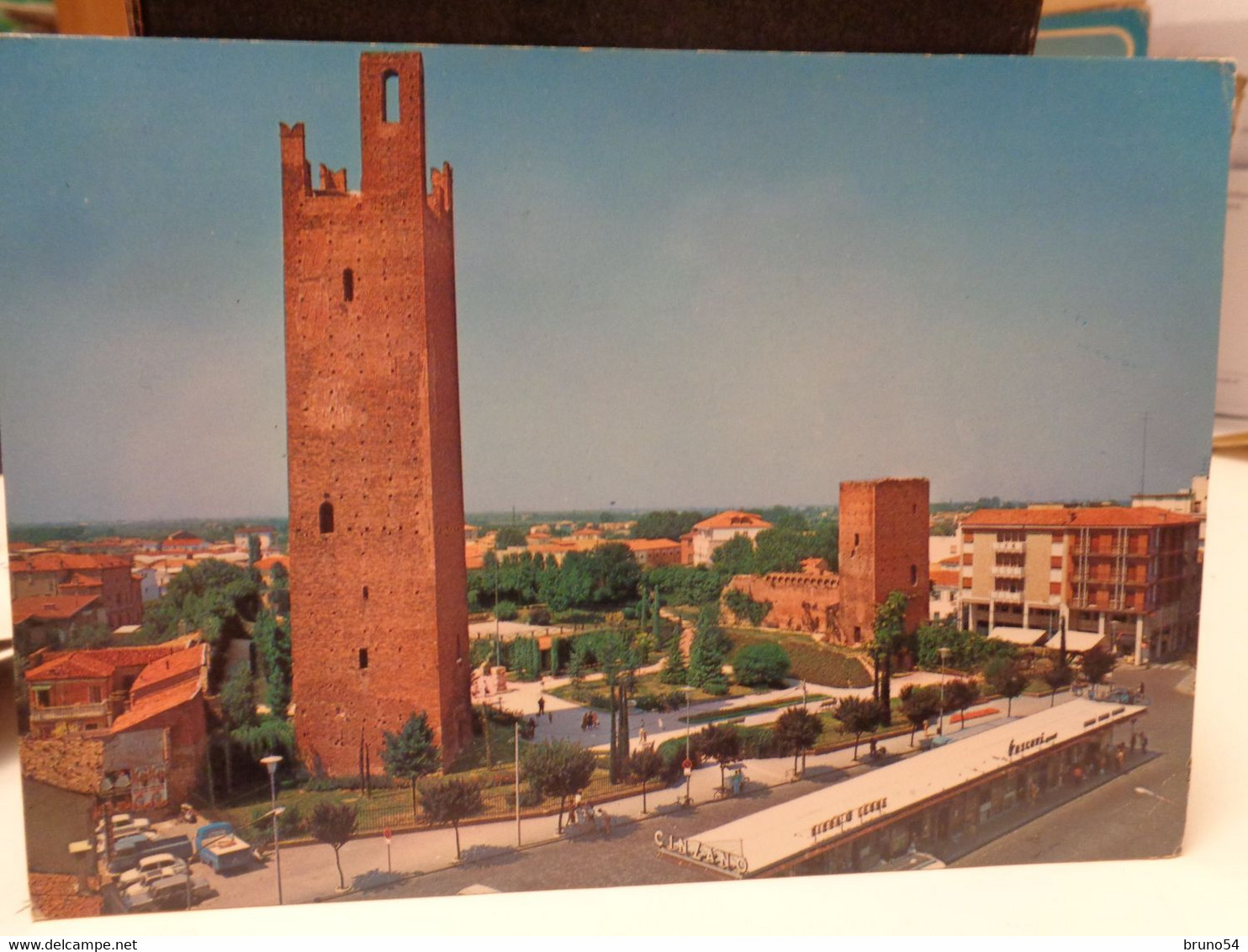 Cartolina Rovigo Panorama Due Torri 1972 - Rovigo
