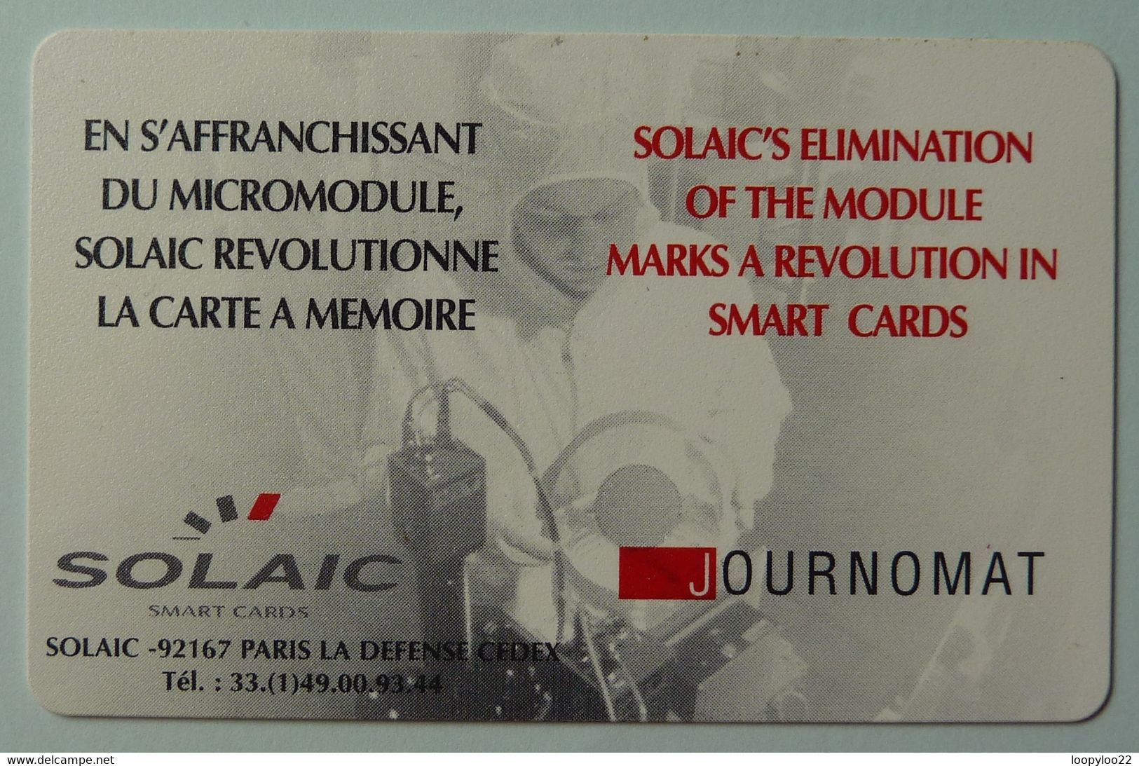FRANCE - Chip - Soliac Demo - Cartes 95 - Smart Card - Mint - Unclassified
