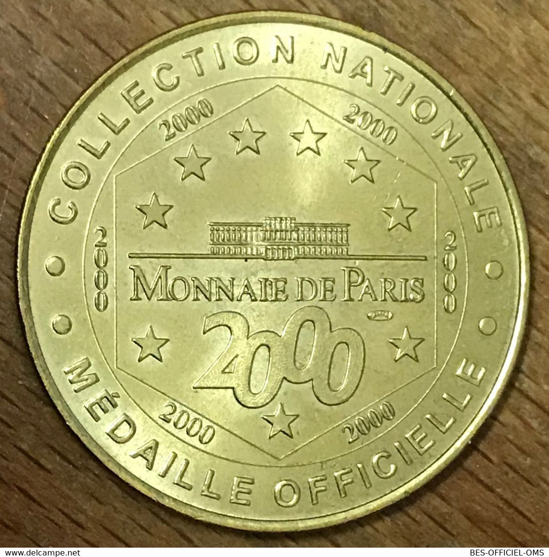 78 CHÂTEAU DE VERSAILLES MDP 2000 MÉDAILLE SOUVENIR MONNAIE DE PARIS JETON TOURISTIQUE MEDALS COINS TOKENS - 2000