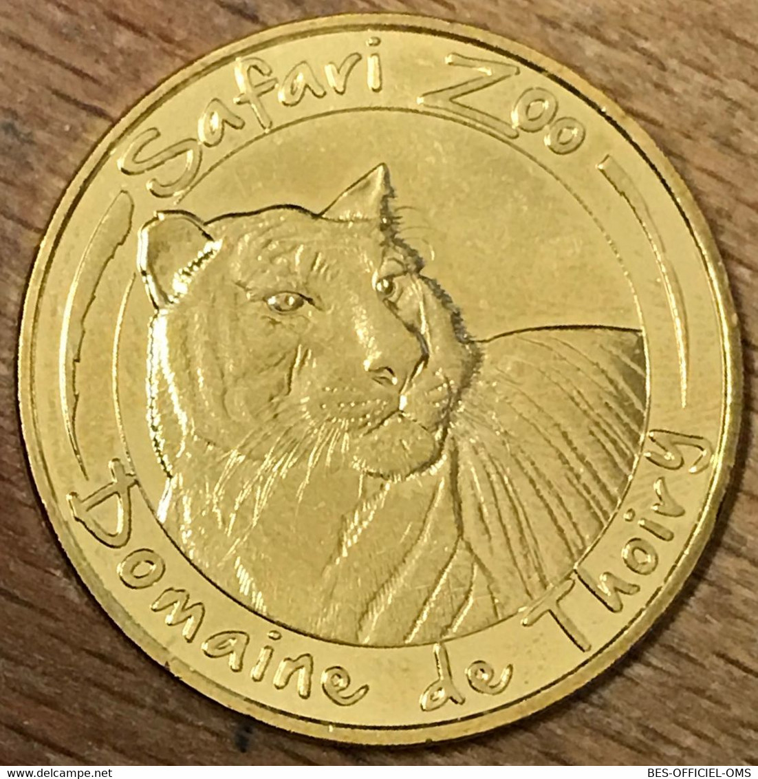 78 THOIRY ZOO SAFARI TIGRE MDP 2017 MÉDAILLE MONNAIE DE PARIS JETON TOURISTIQUE MEDALS COINS TOKENS - 2017