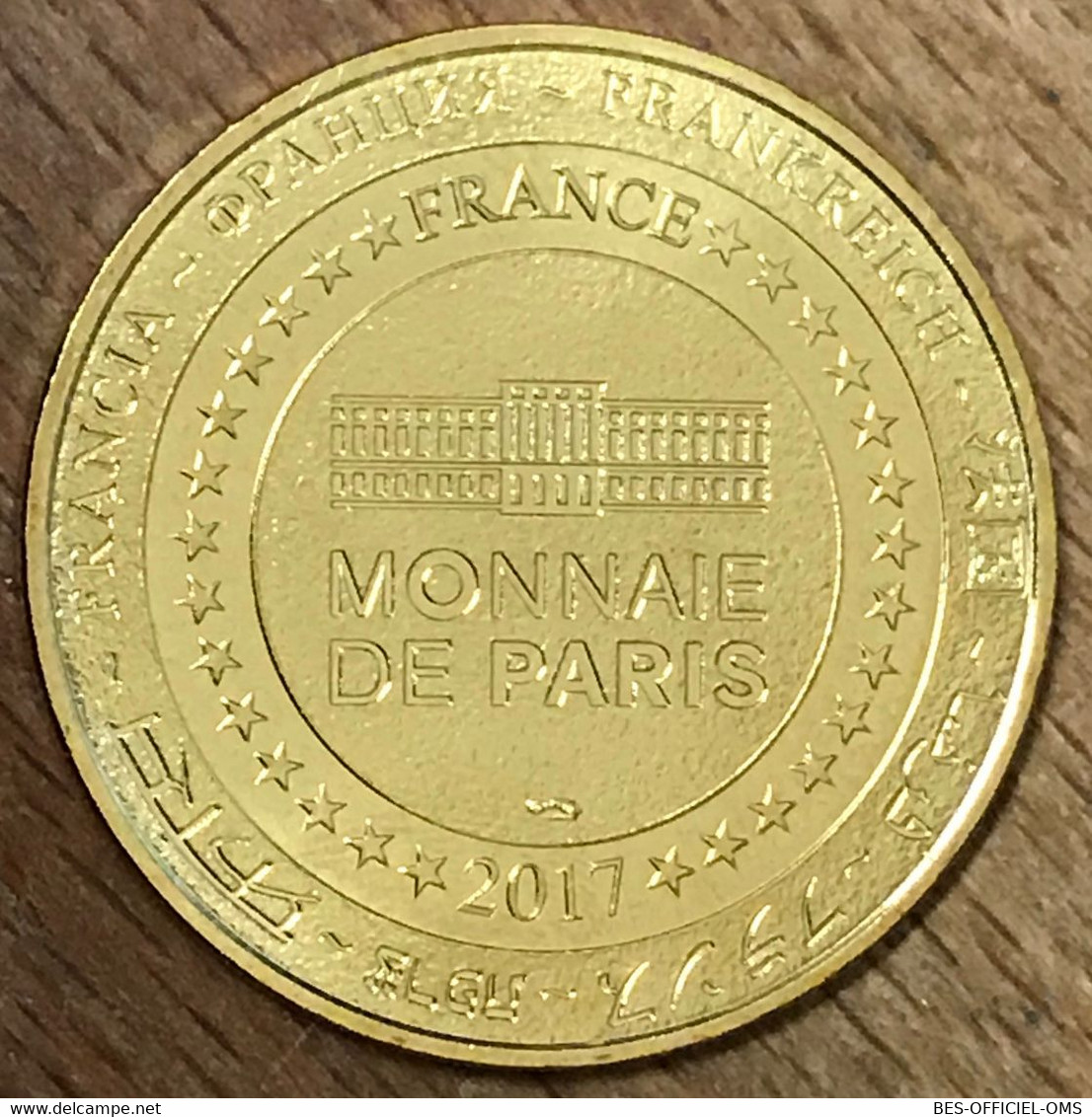 78 THOIRY ZOO SAFARI TIGRE MDP 2017 MÉDAILLE MONNAIE DE PARIS JETON TOURISTIQUE MEDALS COINS TOKENS - 2017