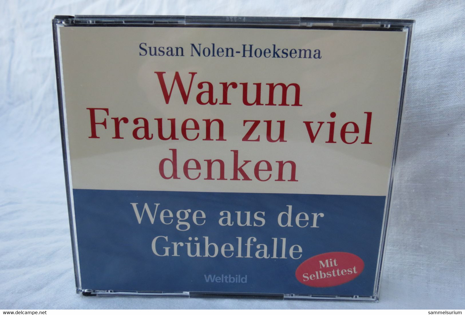 4 CDs "Warum Frauen Zu Viel Denken" Wege Aus Der Grübelfalle, Von Susan Nolen-Hoeksema - CDs