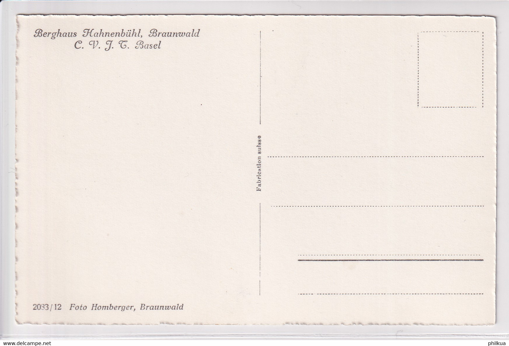 Berghaus Hahnenbühl - Braunwald - Braunwald