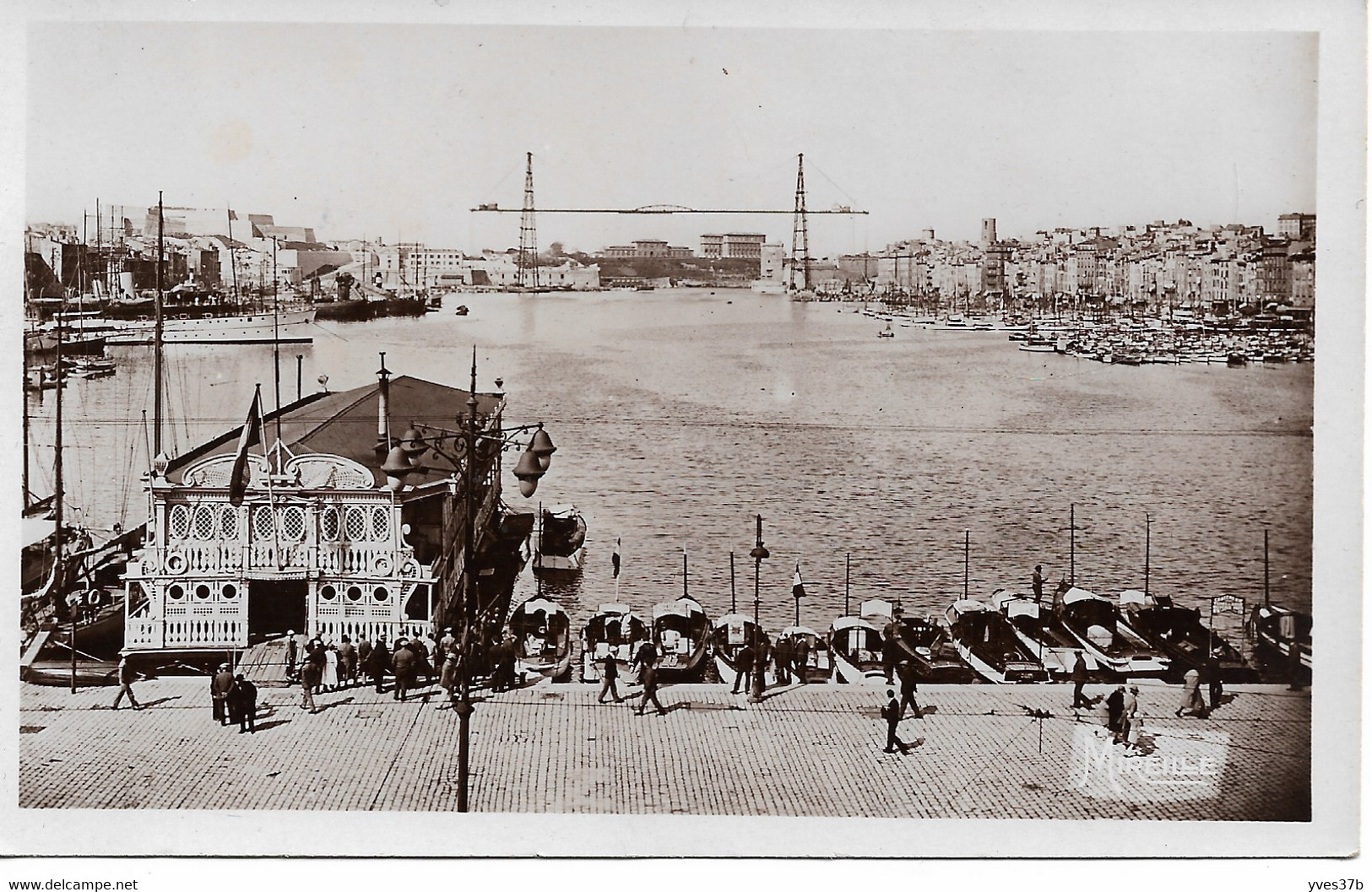 MARSEILLE - Quai Des Belges Et Pont Transbordeur - Joliette, Port Area