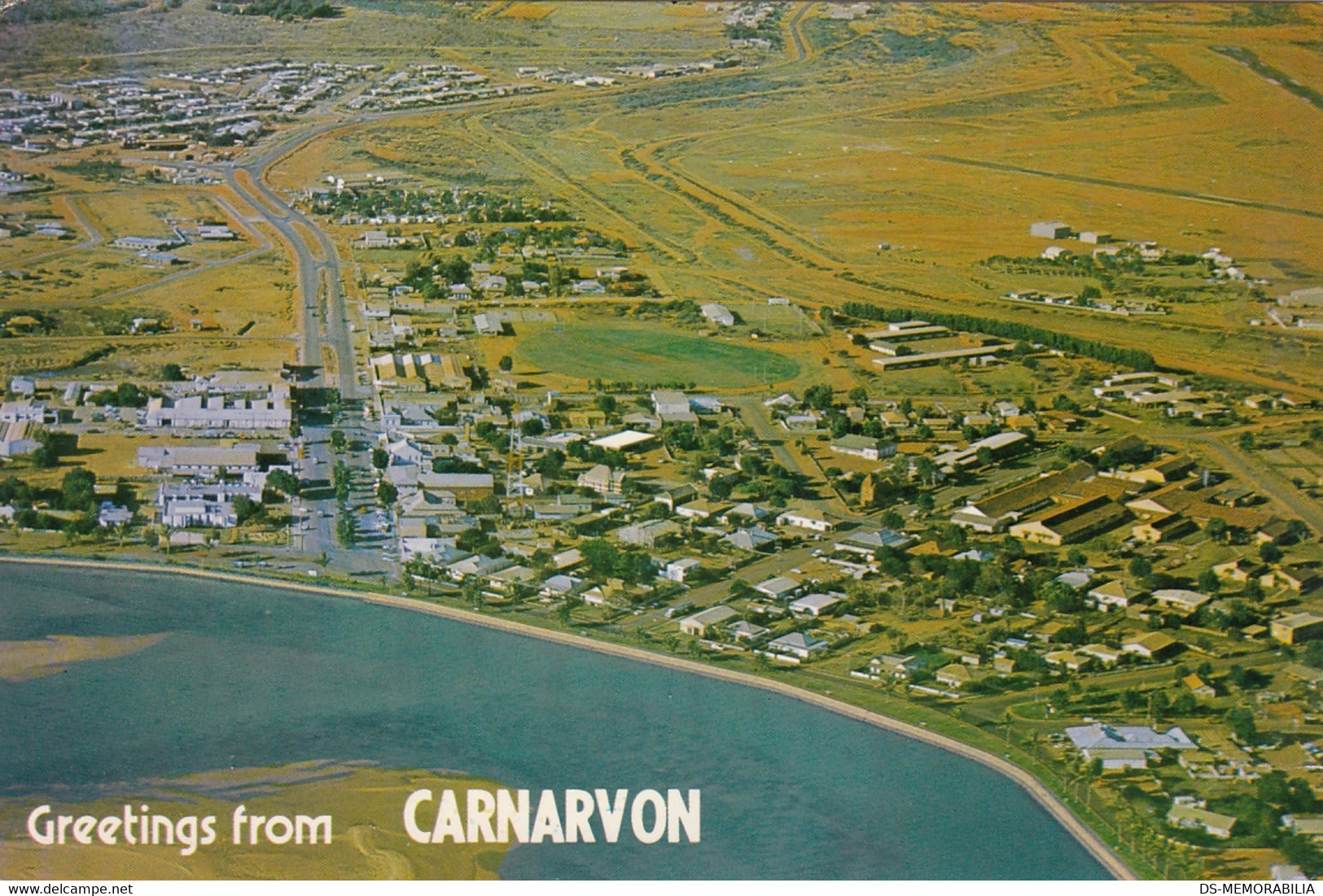 Carnarvon - General View W Rugby Field 1983 - Autres & Non Classés