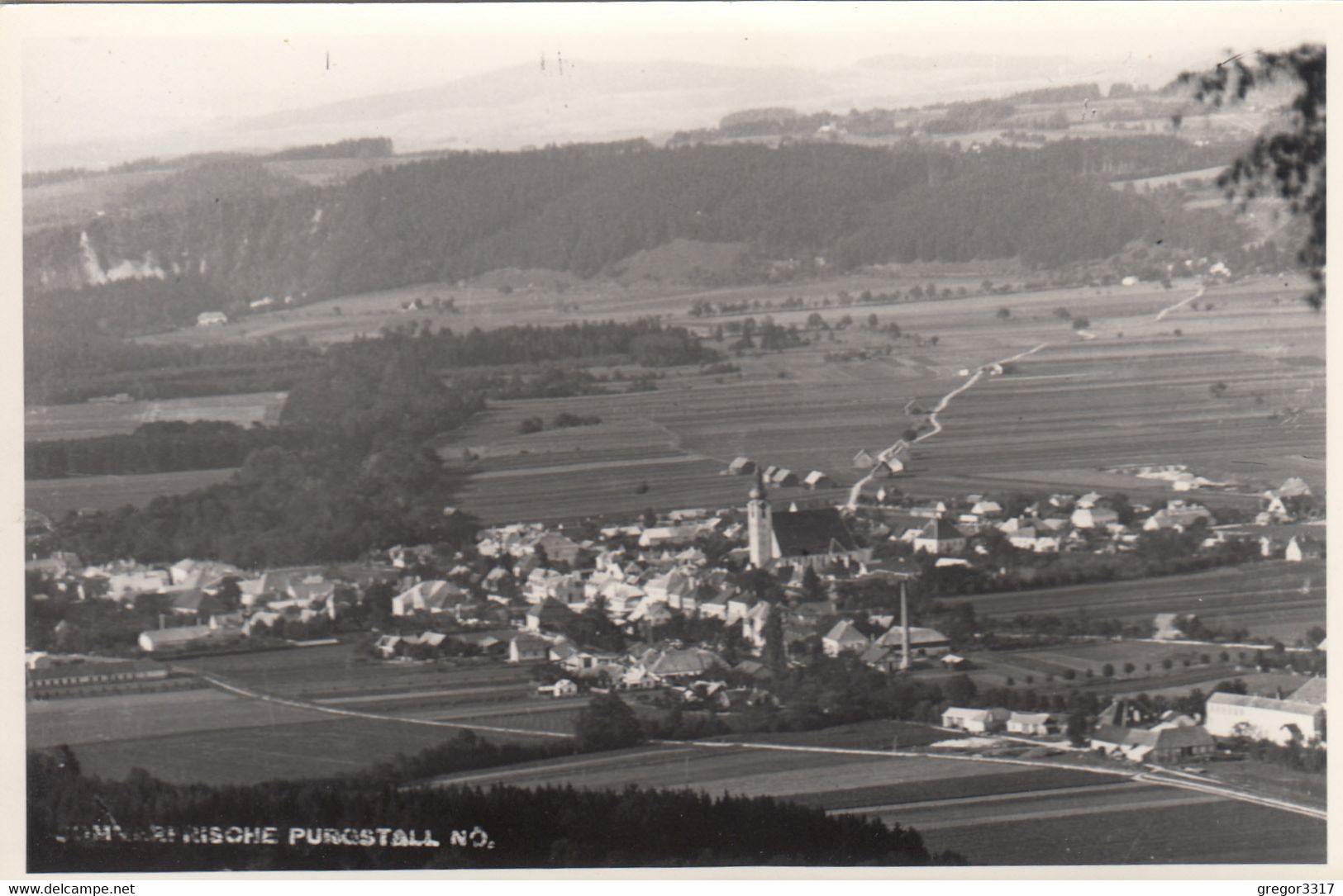 2040) PURGSTALL - NÖ - Blick Auf Stadt Mit Kirche Häuser U. Straße Herum ALT "! - Purgstall An Der Erlauf