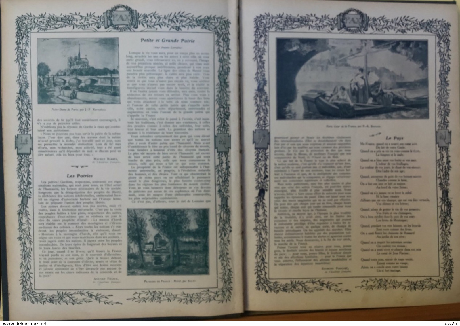 Les Annales Politiques Et Littéraires - Album Relié 1910 (?) Adolphe Brisson - Articles, Illustrations Par Auteurs - Politik