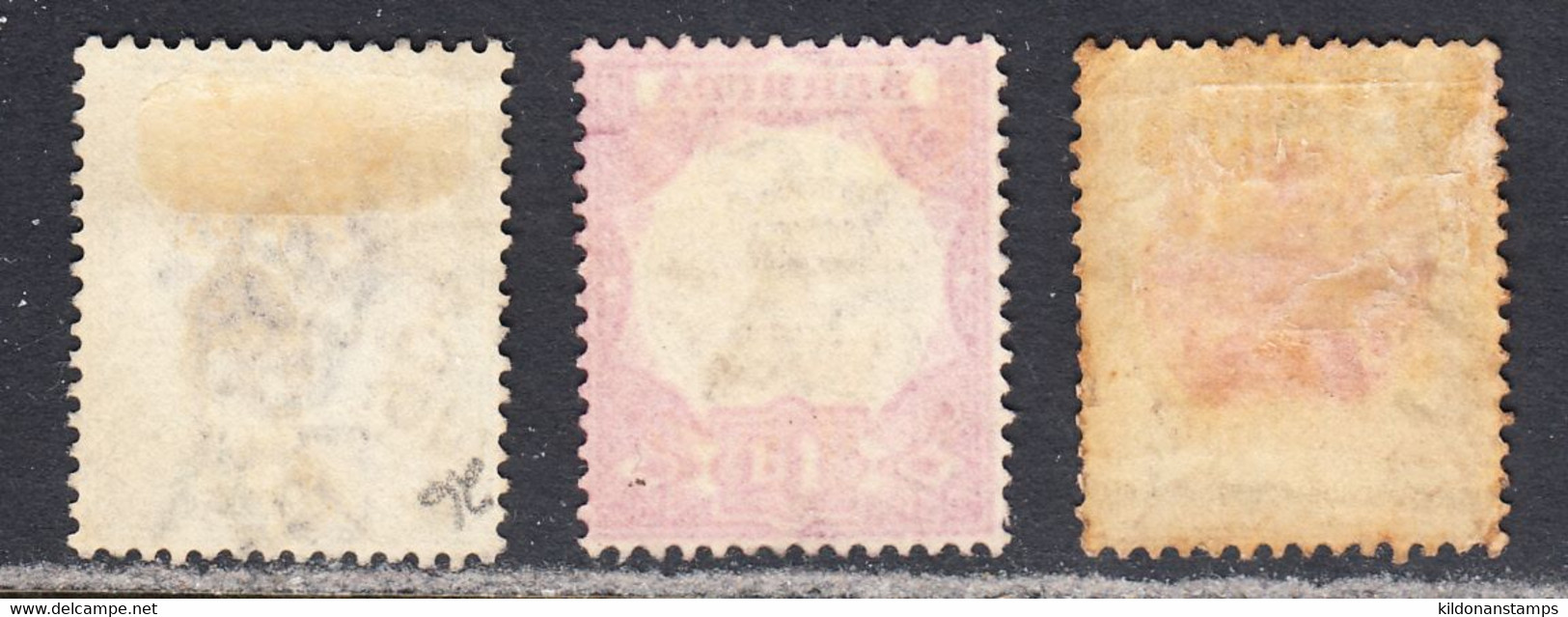 Bermuda 1902-03 Cancelled, Wmk Crown CA, SG 31-33 - Bermuda