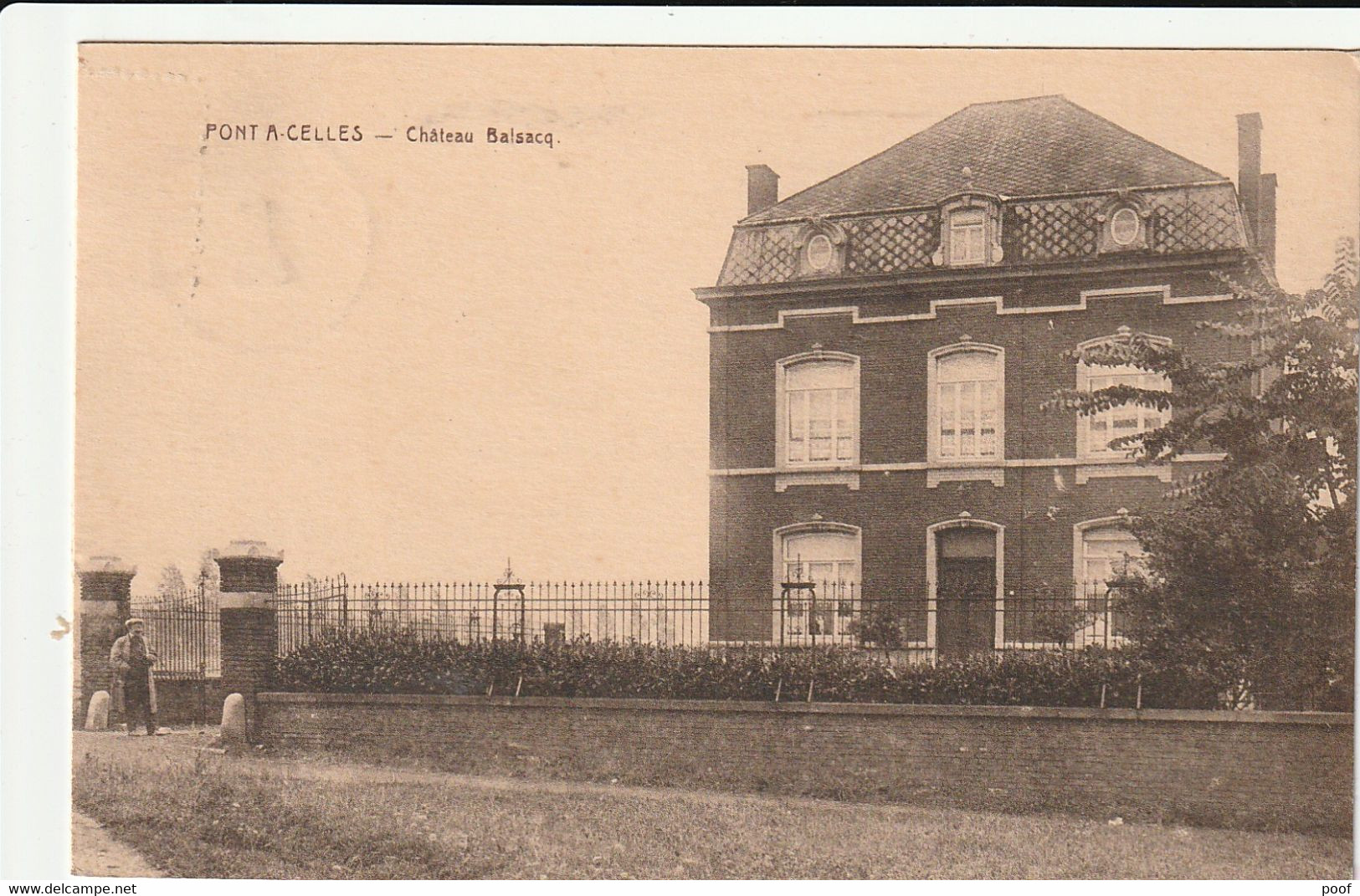 Pont-à-Celles : Château Balsacq --- 1928 - Pont-à-Celles