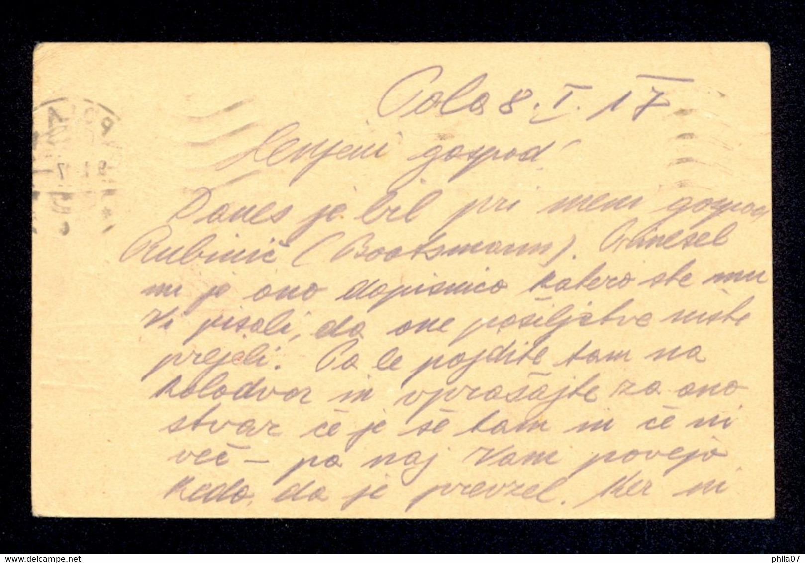 Austria - Stationery Sent From Pula To Lebring, Readdressed To Ponte. Military Censorship Pula 1917. - Brieven En Documenten