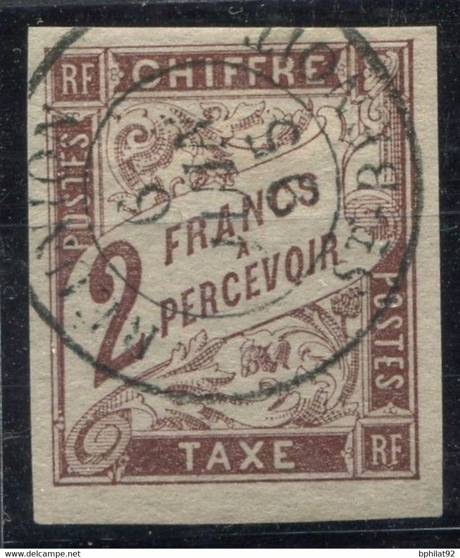 !!! TAXE N°16 DES COLO GENERALES OBLITERATION ST BENOIT (REUNION) - Postage Due