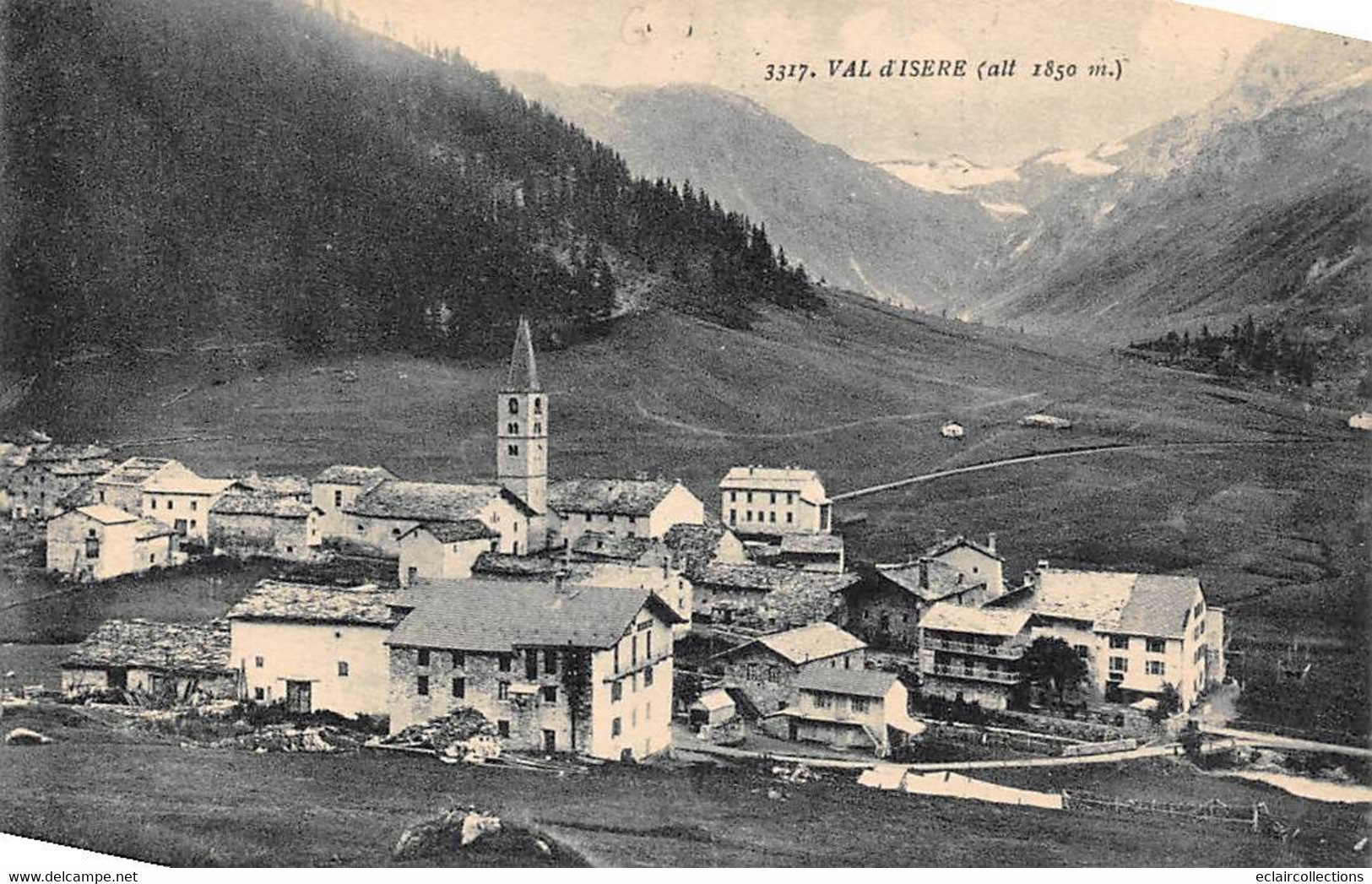 Val D'Isère      73        Vue Générale     N° 3317   (voir Scan) - Val D'Isere