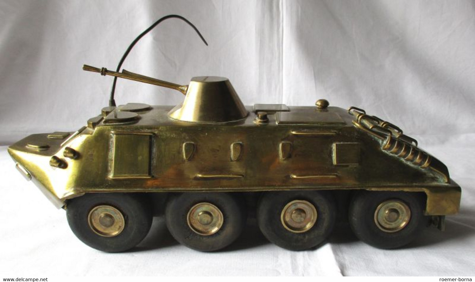 Original DDR Messing Modell NVA Schützenpanzerwagen BTR-60 Einzelstück (128890) - República Democrática