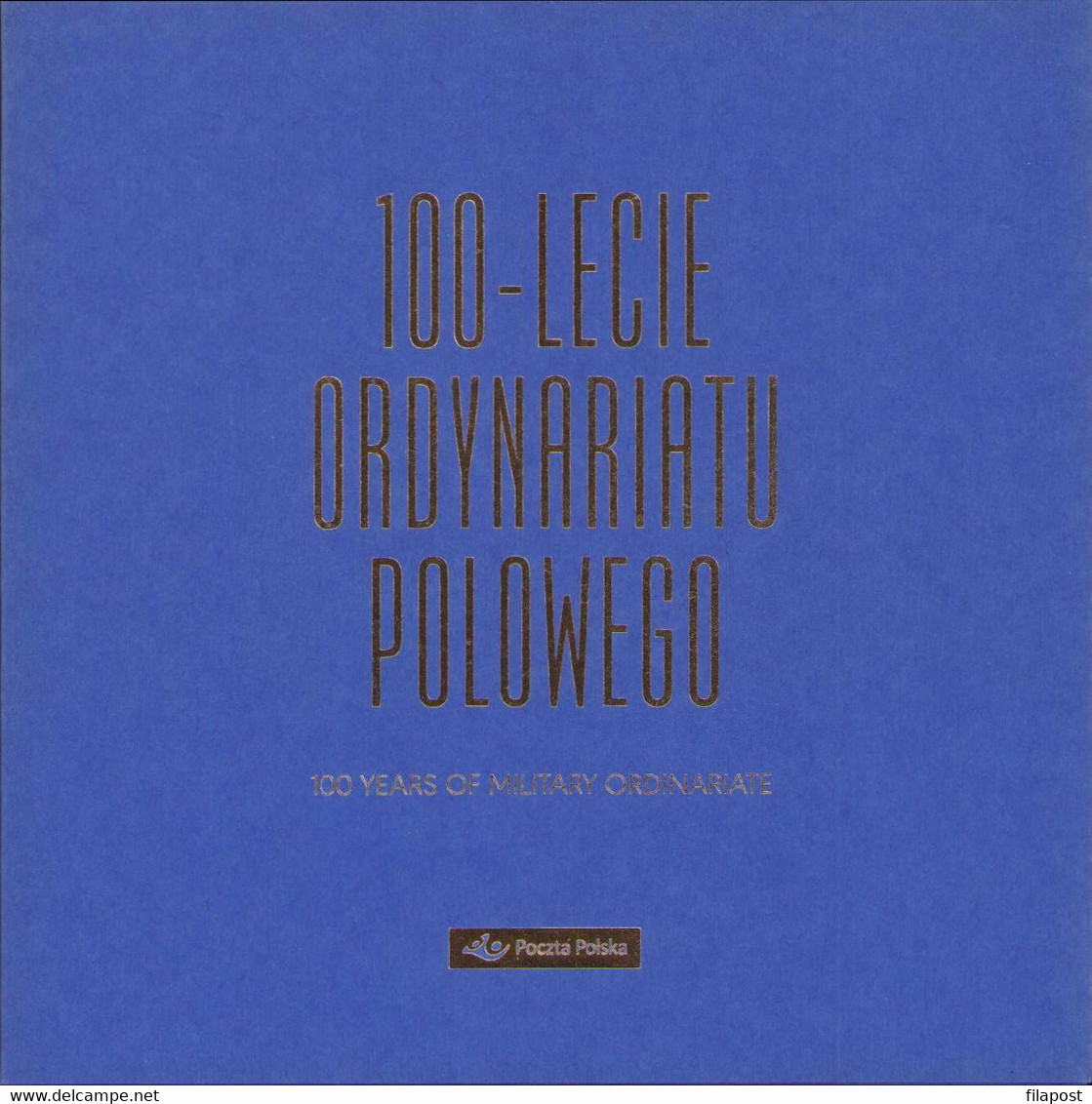 POLAND 2019 Mini Booklet,Military Ordinariate, Archbishop Achille Ratti, Stanislaw Gall Polish Armed Forces StampMNH**FV - Markenheftchen