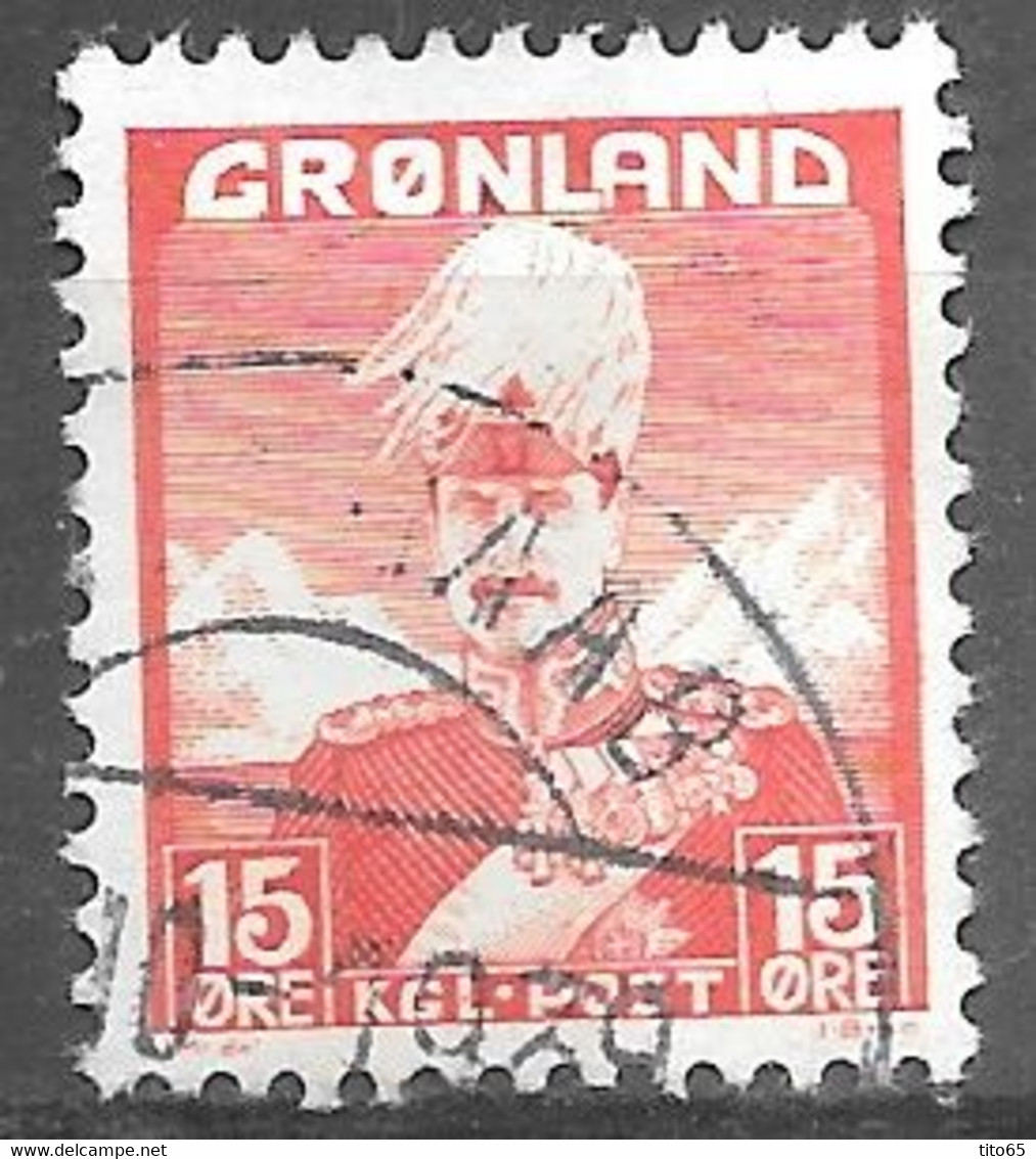 AFA#5   1938, Greenland    Used - Used Stamps