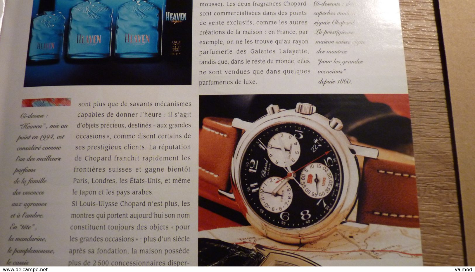 Magazine "Parfums de Rêve" N° 73 - Jacomo "Paradox For Men" - Editions Atlas