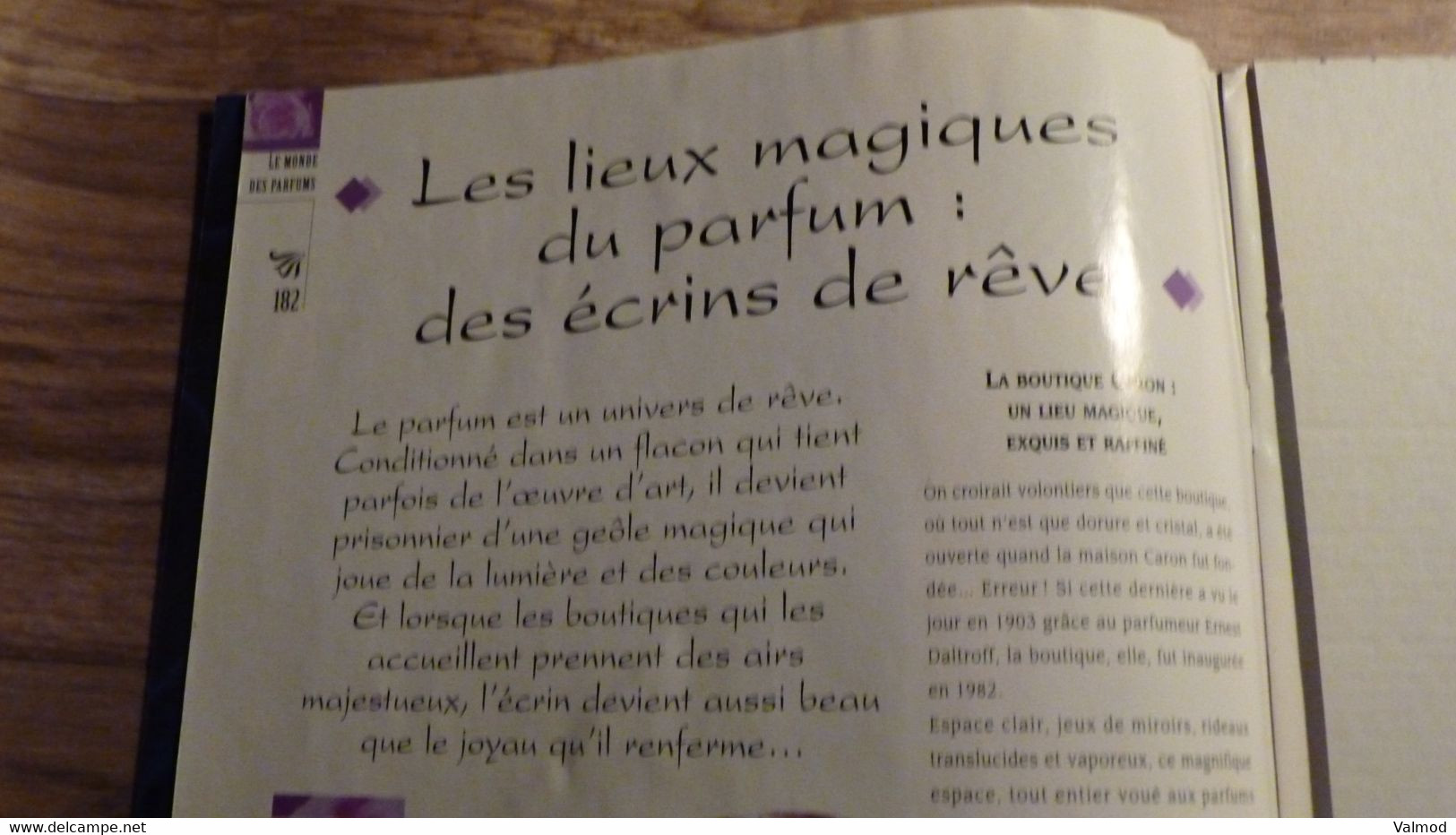 Magazine "Parfums De Rêve" N° 16 -  Molyneux - "Quartz" - Editions Atlas - Zeitschriften