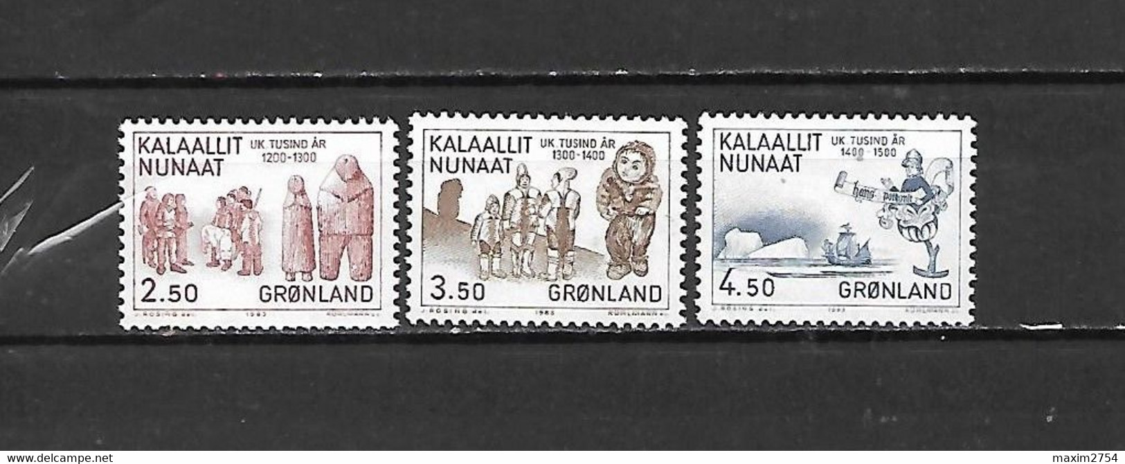 GROENLANDIA - 1983 - N. 131/33** (CATALOGO UNIFICATO) - Andere & Zonder Classificatie