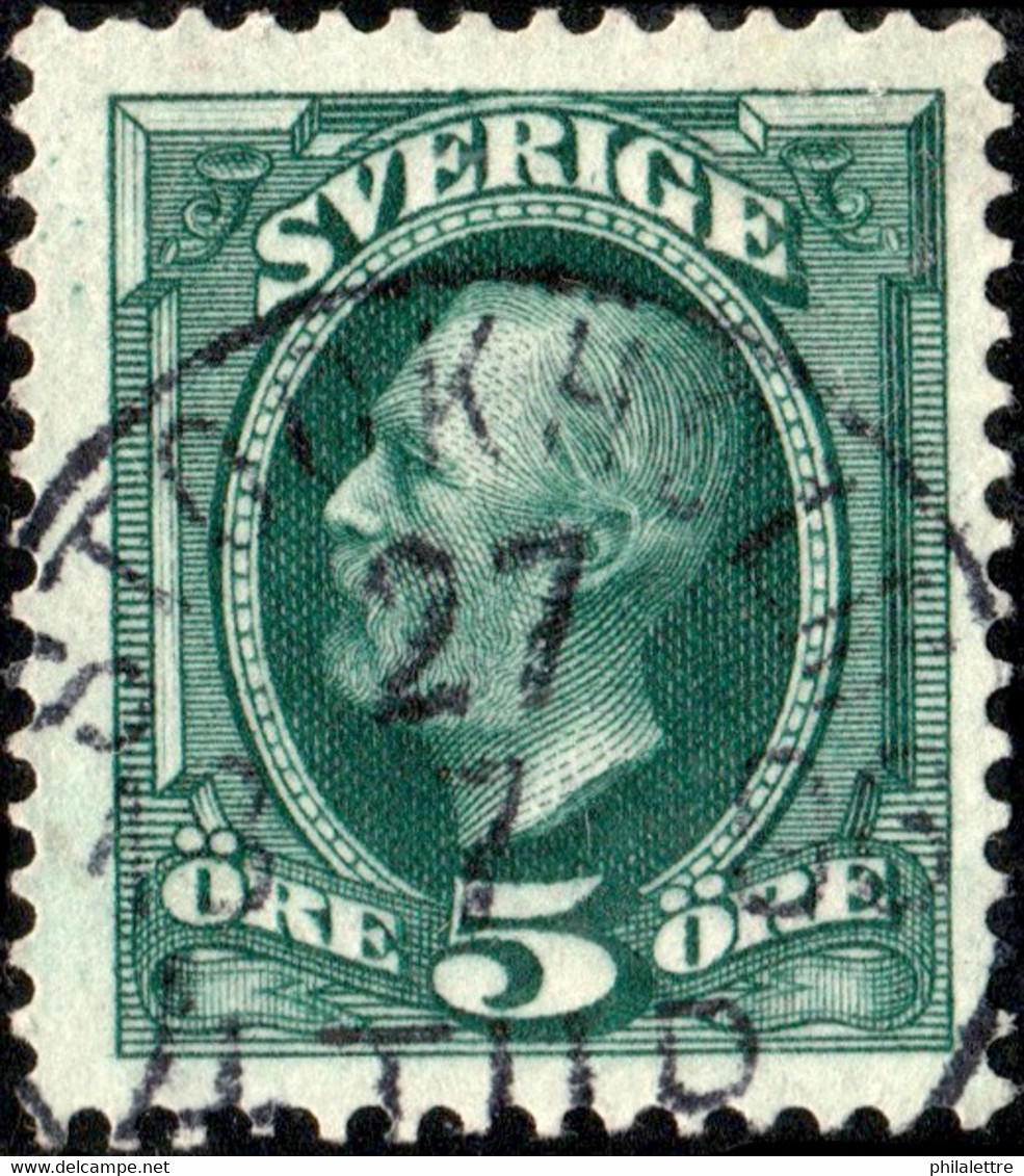 SUÈDE / SWEDEN / SVERIGE - 1896 - " STOCKHOLM 4.TUR.. " Ds On Mi.41a / Facit 52c - Used Stamps