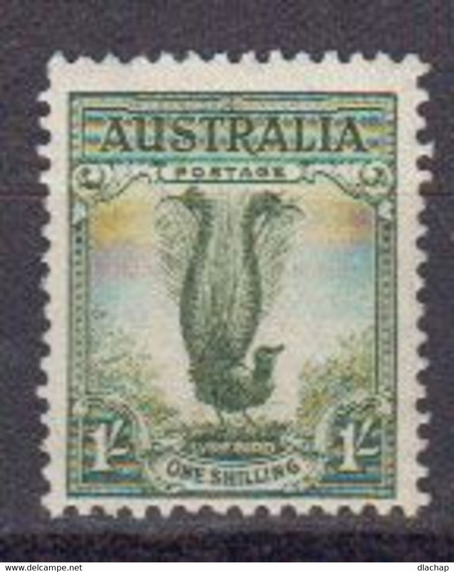 Australie 1937 Yvert 118 B ** Neuf Sans Charniere. Oiseau Lyre. - Neufs