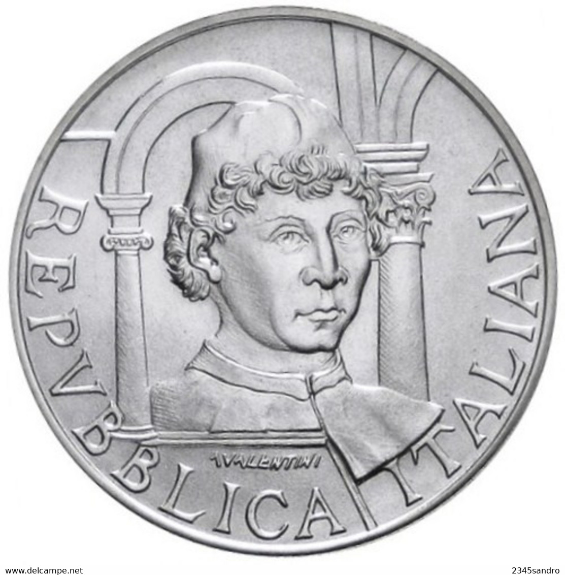 500 LIRE 1992 "DELLA FRANCESCA" COMMEMORATIVA ARGENTO FDC, Uncirculated, Stempelglanz, Fleur De Coin REPUBBLICA ITALIANA - 1 000 Lire