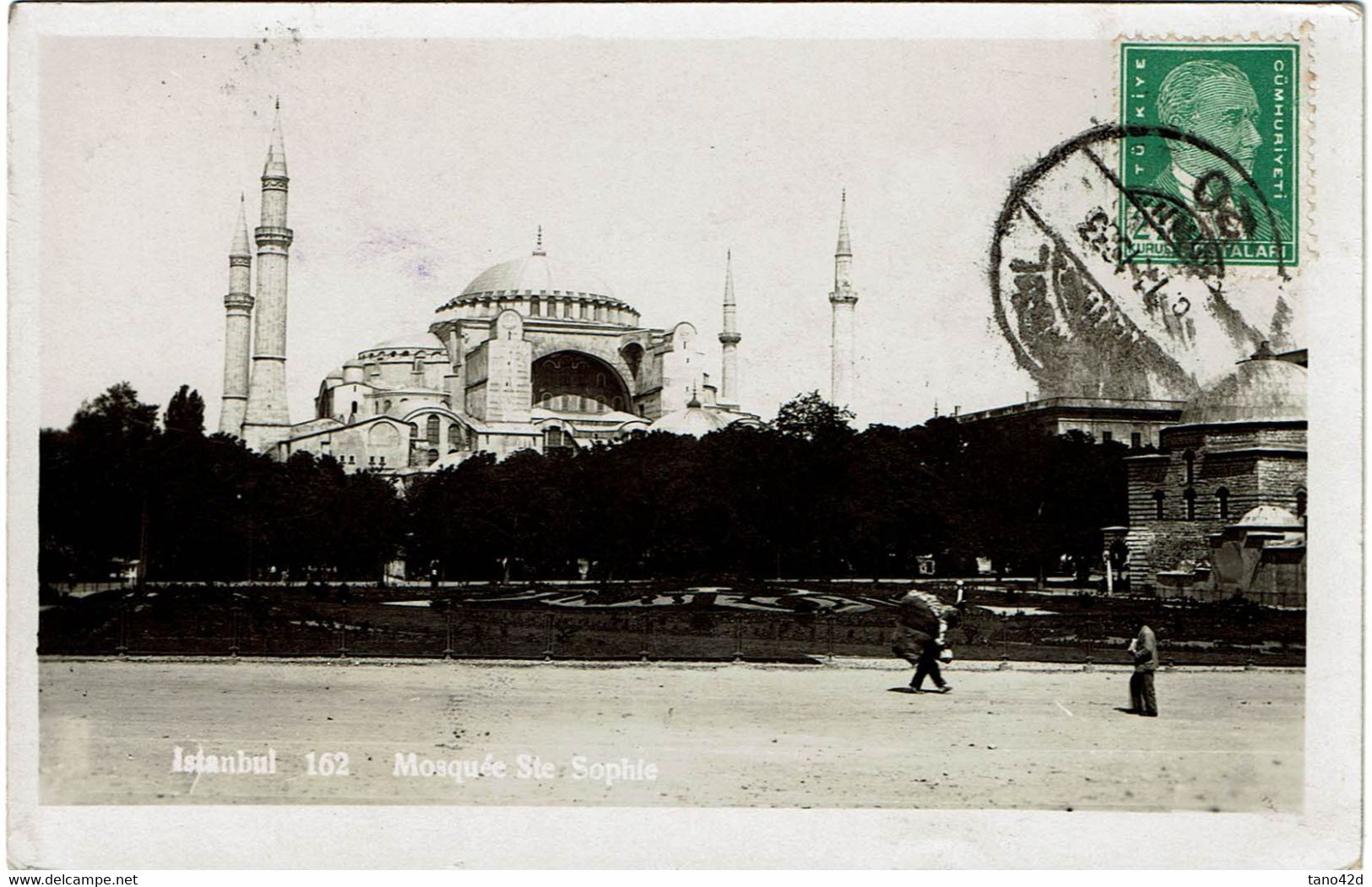 CTN67/ETR/2 - TURQUIE CPA ISTAMBUL NOVEMBRE 1933 - Lettres & Documents