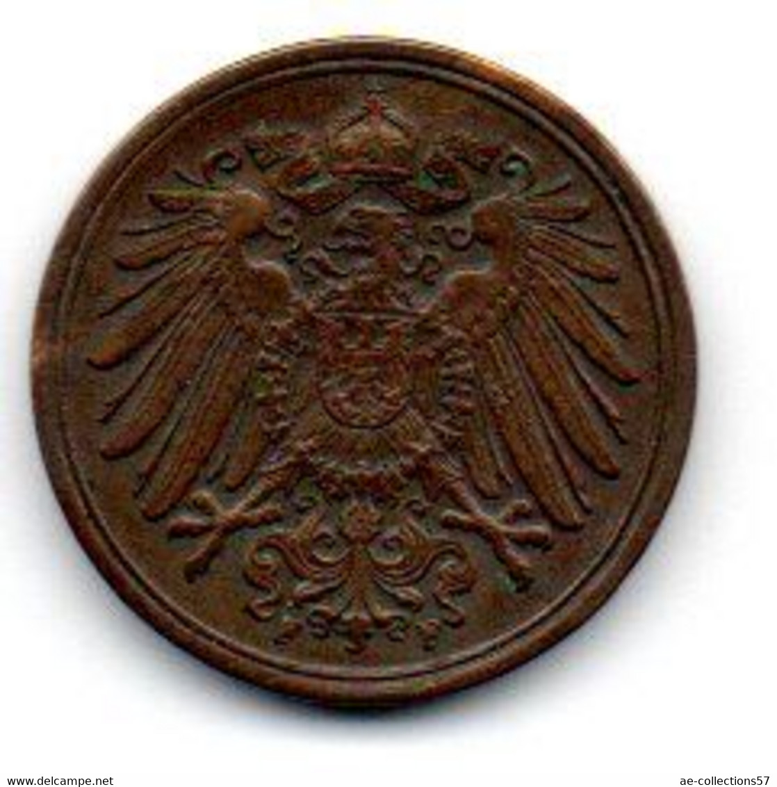 Allemagne - 1 Pfennig  1912 F TTB - 1 Pfennig
