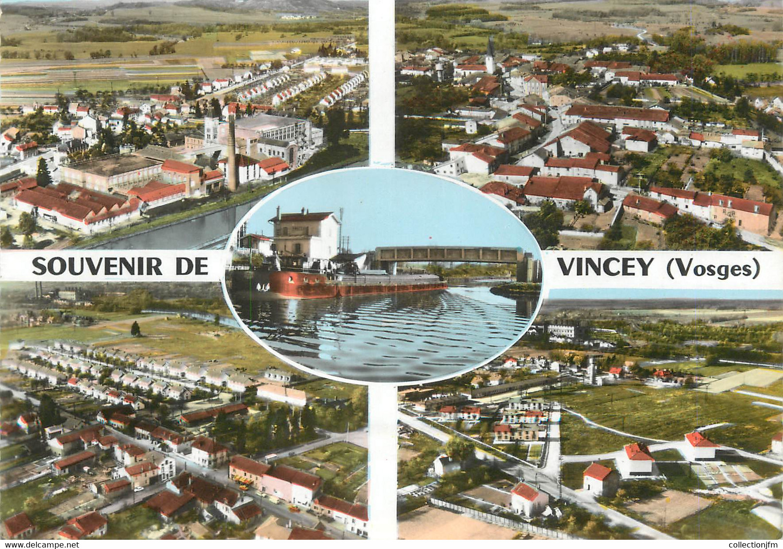 / CPSM FRANCE 88 "Souvenir De Vincey" - Vincey