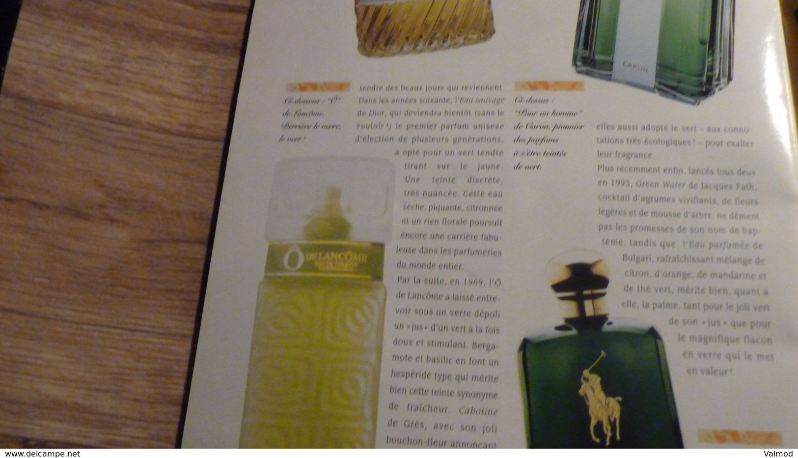 Magazine "Parfums de Rêve" N° 75 - S.T. Dupont "Pour Femme" - Editions Atlas