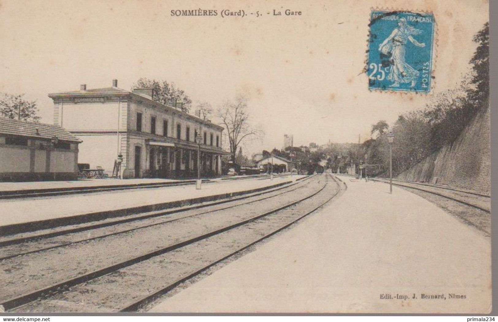 SOMMIERES - LA GARE - Sommières