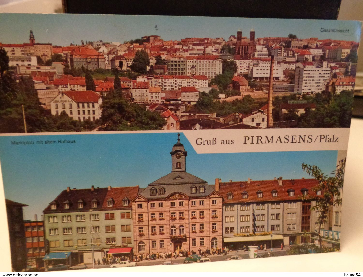 17 Postkarten Pirmasens Alle reisen mit Briefmarken