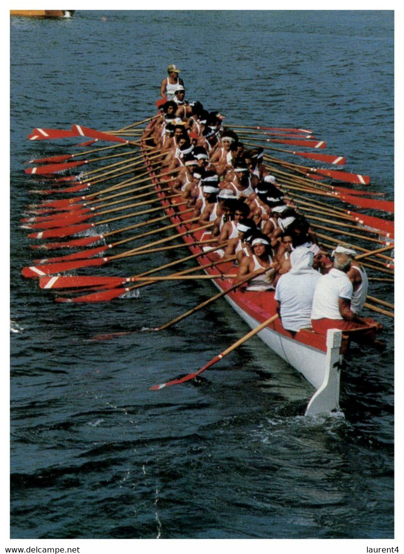 (MM 25) Western Samoa 25th Independence Celebration (rowing Boat) - Samoa