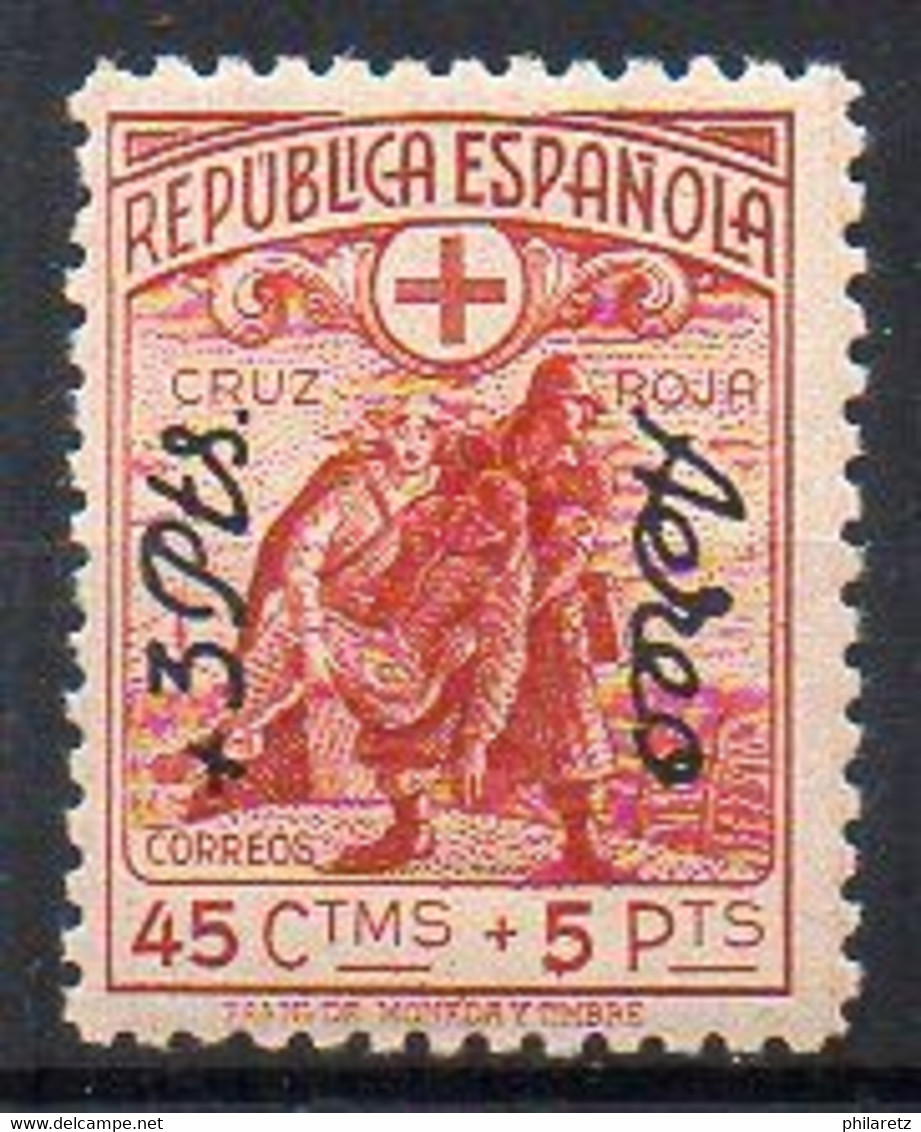 Croix-Rouge - Espagne Avion N° 187 Neuf * - Cote 14€ - Ungebraucht