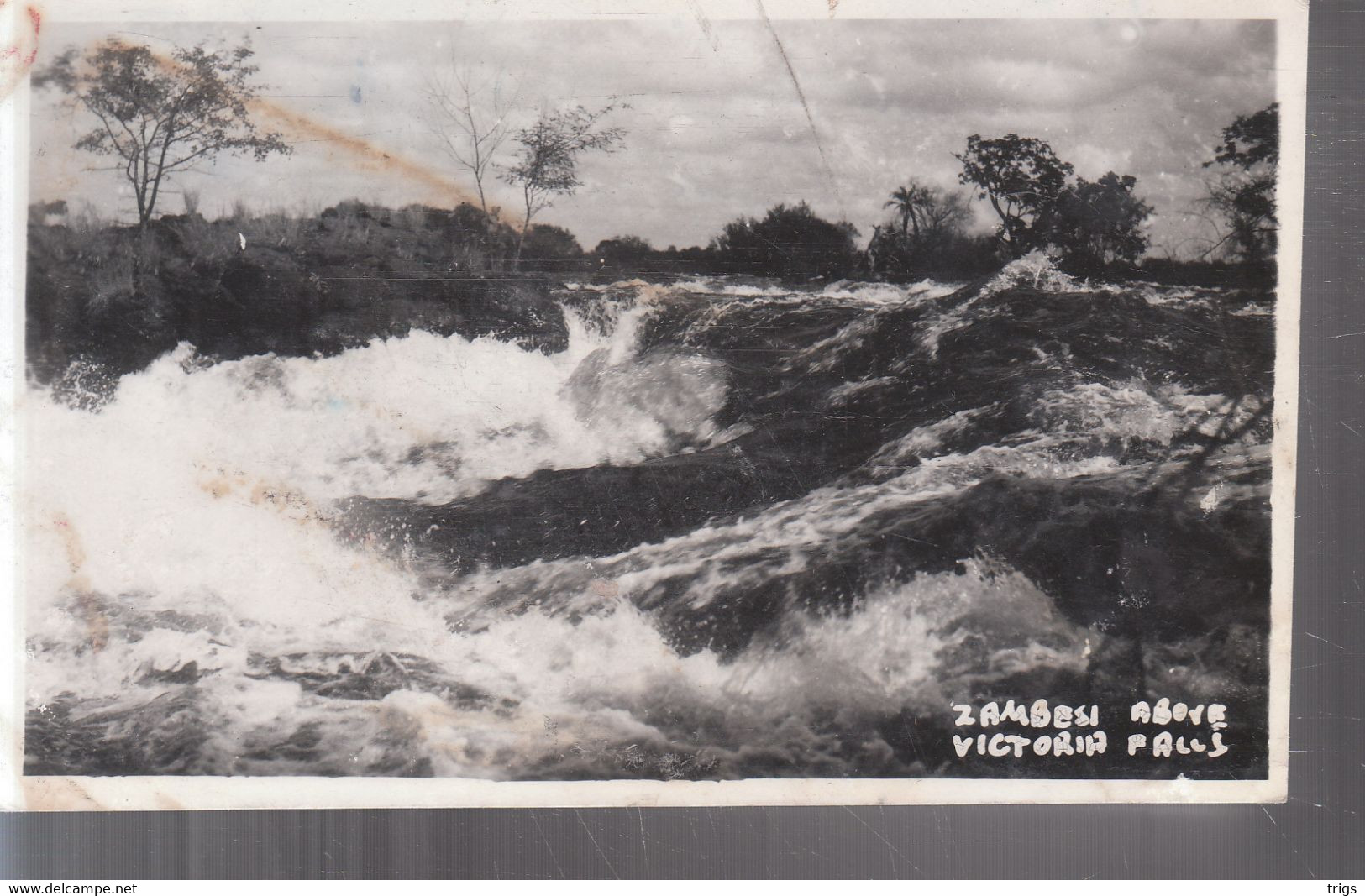 Zambesi Above Victoria Falls - Zambia