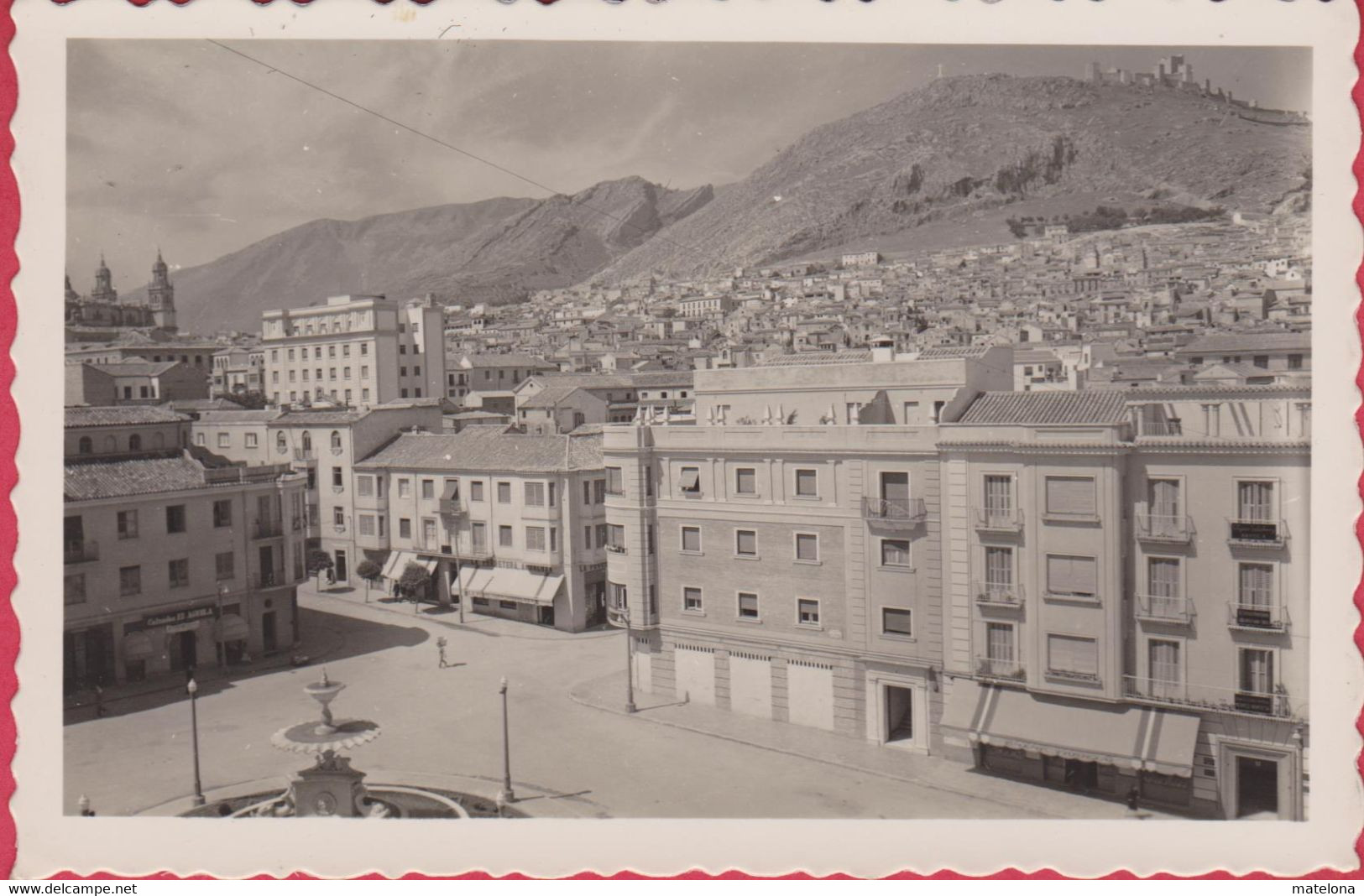 ESPAGNE ANDALUCIA ANDALOUSIE JAEN PANORAMICA DESDE EL HOTEL FERNANDO - Jaén