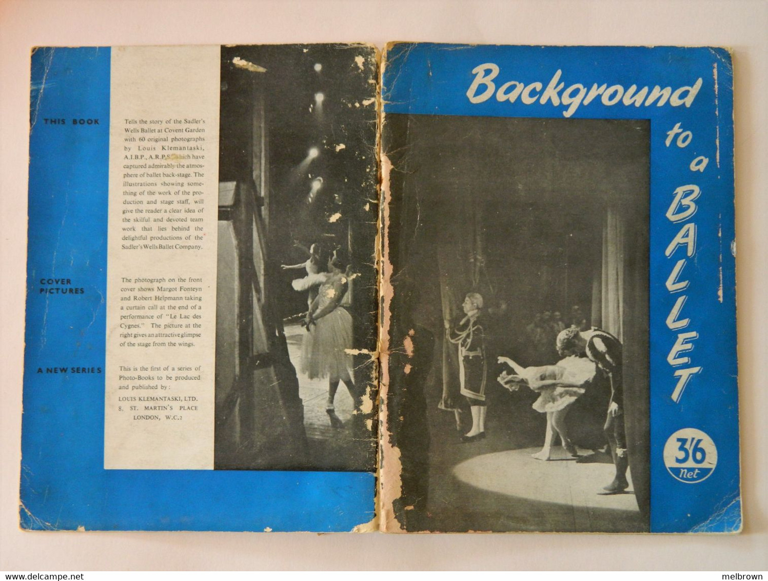 Background To A Ballet 1950'sVintage Booklet By John Speed - Ontwikkeling