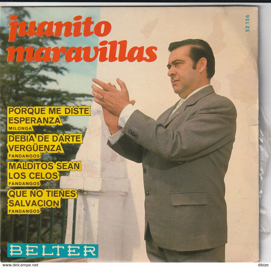 España. Disco De Vinilo A 45 Rpm. Juanito Maravillas. 4 Titulos. Condición Media. - Sonstige - Spanische Musik