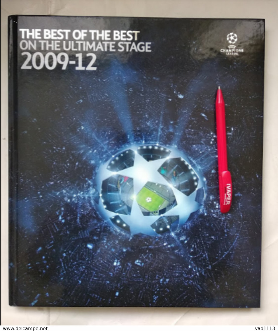 Football - Official Publication UEFA  Champions League 2009-12 (huge Book) - Libros