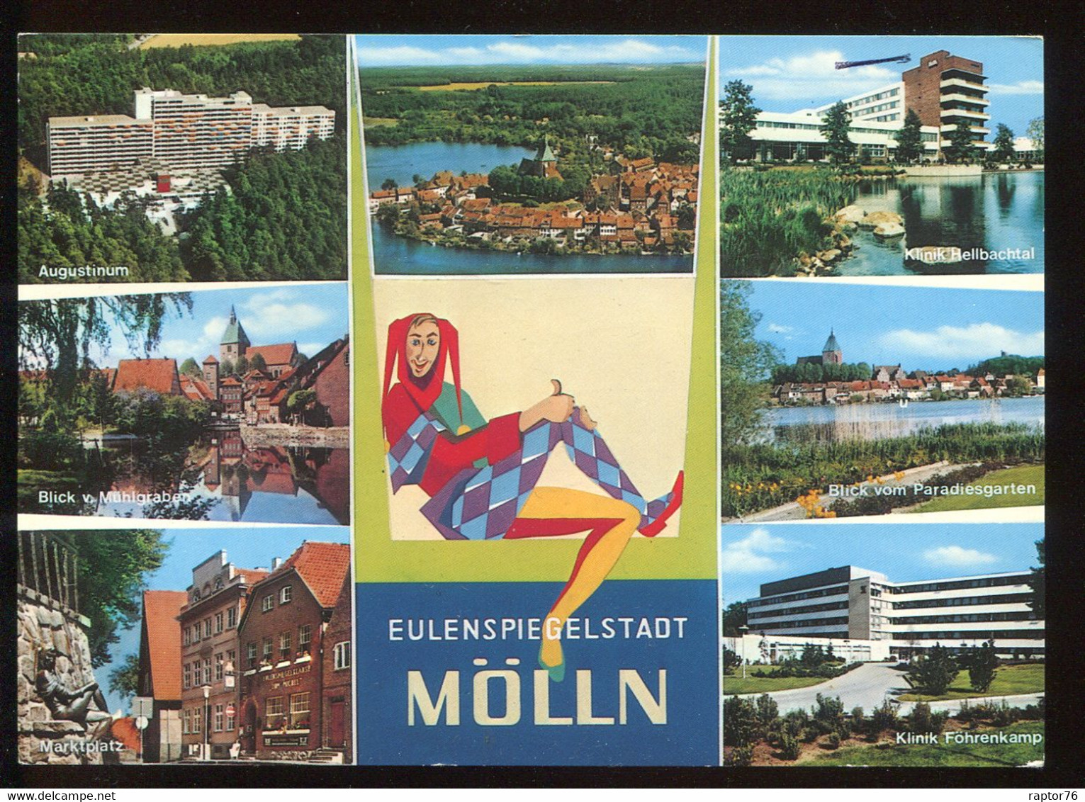 CPM Allemagne MÖLLN Eulenspiegelstadt Multi Vues - Moelln