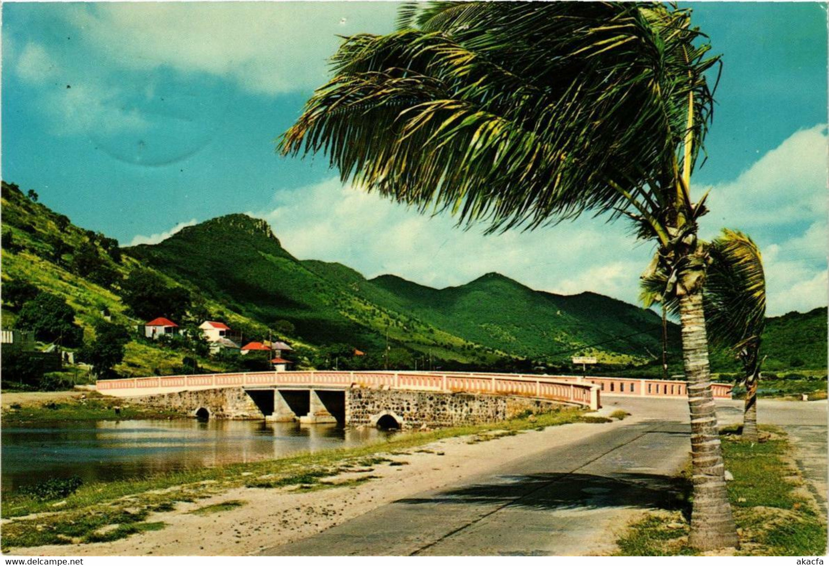 CPM AK Prins Bernhard Bridge. SAINT MARTIN (629673) - Saint-Martin