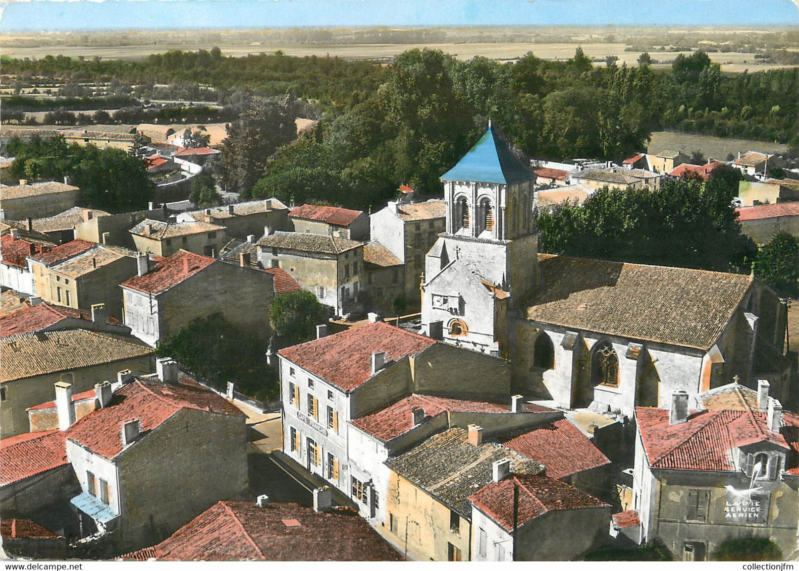 / CPSM FRANCE 79 "Frontenay Rohan Rohan, L'église" - Frontenay-Rohan-Rohan