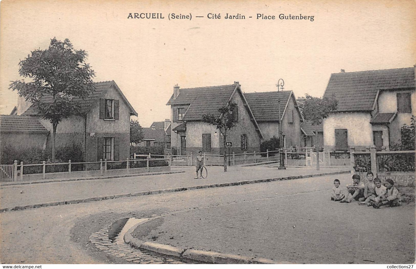 94-ARCEUIL- CITE JARDIN- PLACE GUTENBERT - Arcueil