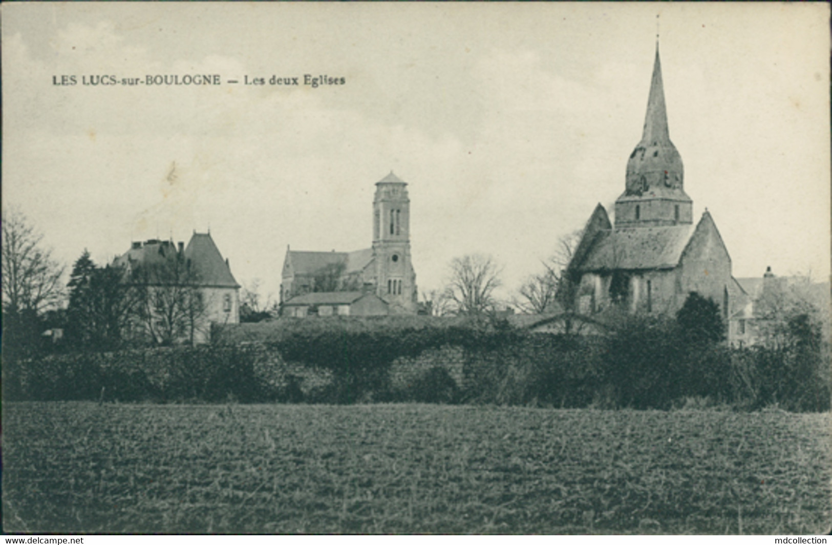 85 LES LUC SUR BOULOGNE / Les Deux Eglises / - Les Lucs Sur Boulogne