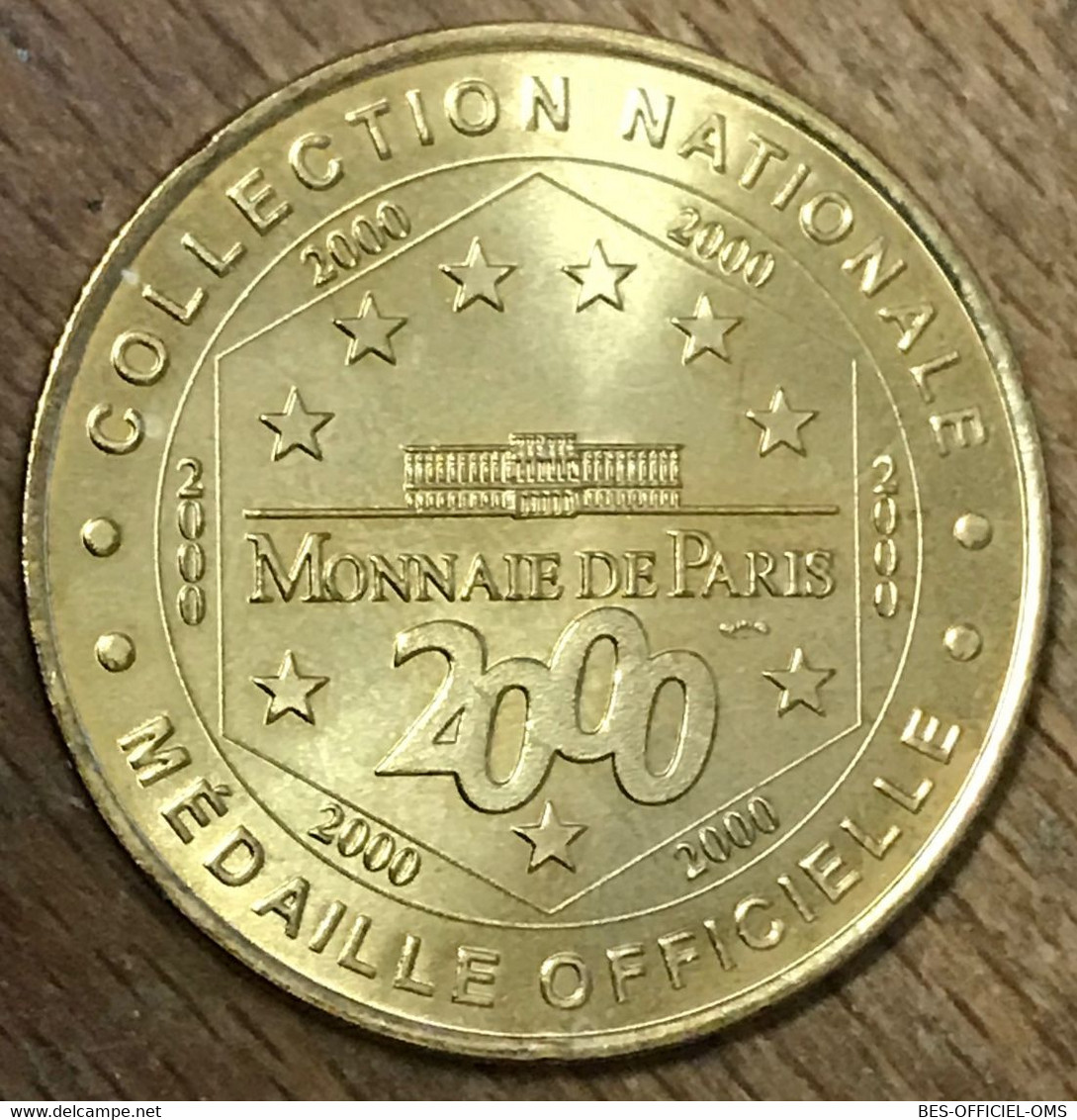 95 CHÂTEAU DE LA ROCHE-GUYON MDP 2000 MÉDAILLE SOUVENIR MONNAIE DE PARIS JETON TOURISTIQUE TOKENS MEDALS COINS - 2000